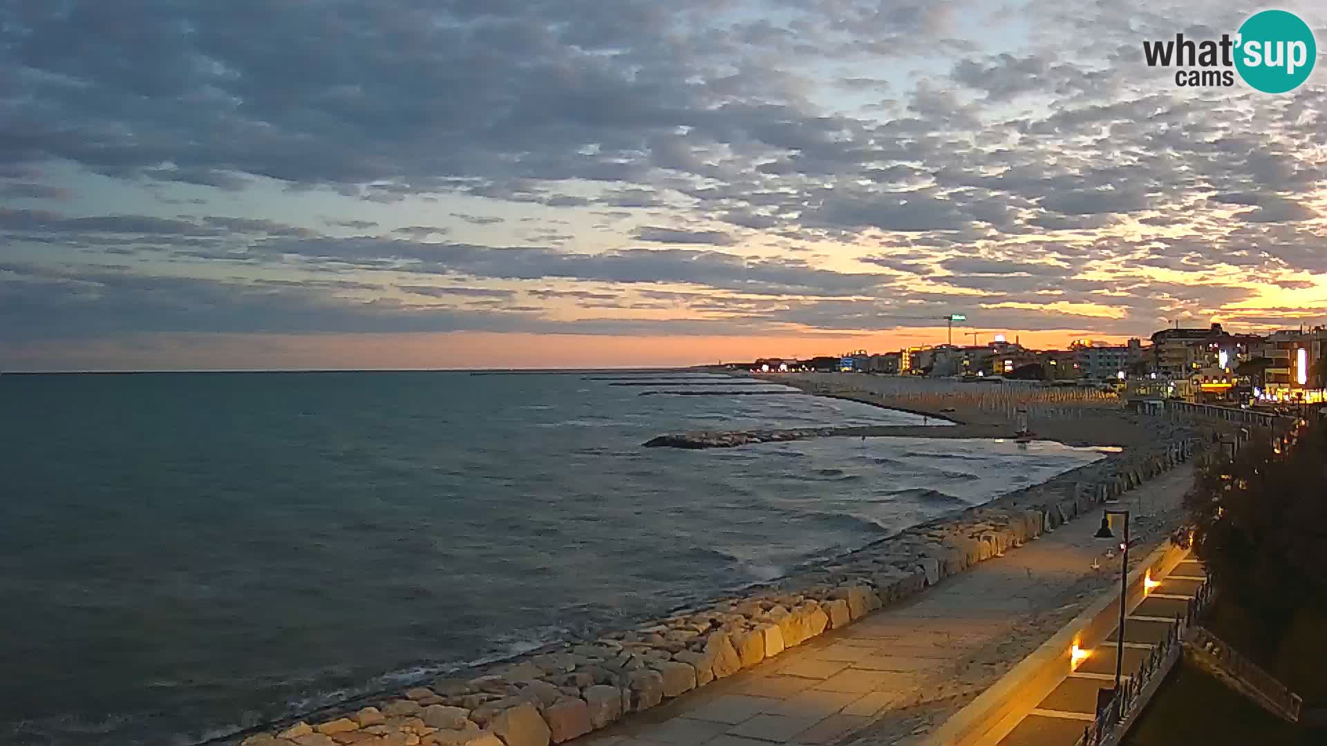 Webcam Caorle Ponente – View from Marinai di Caorle
