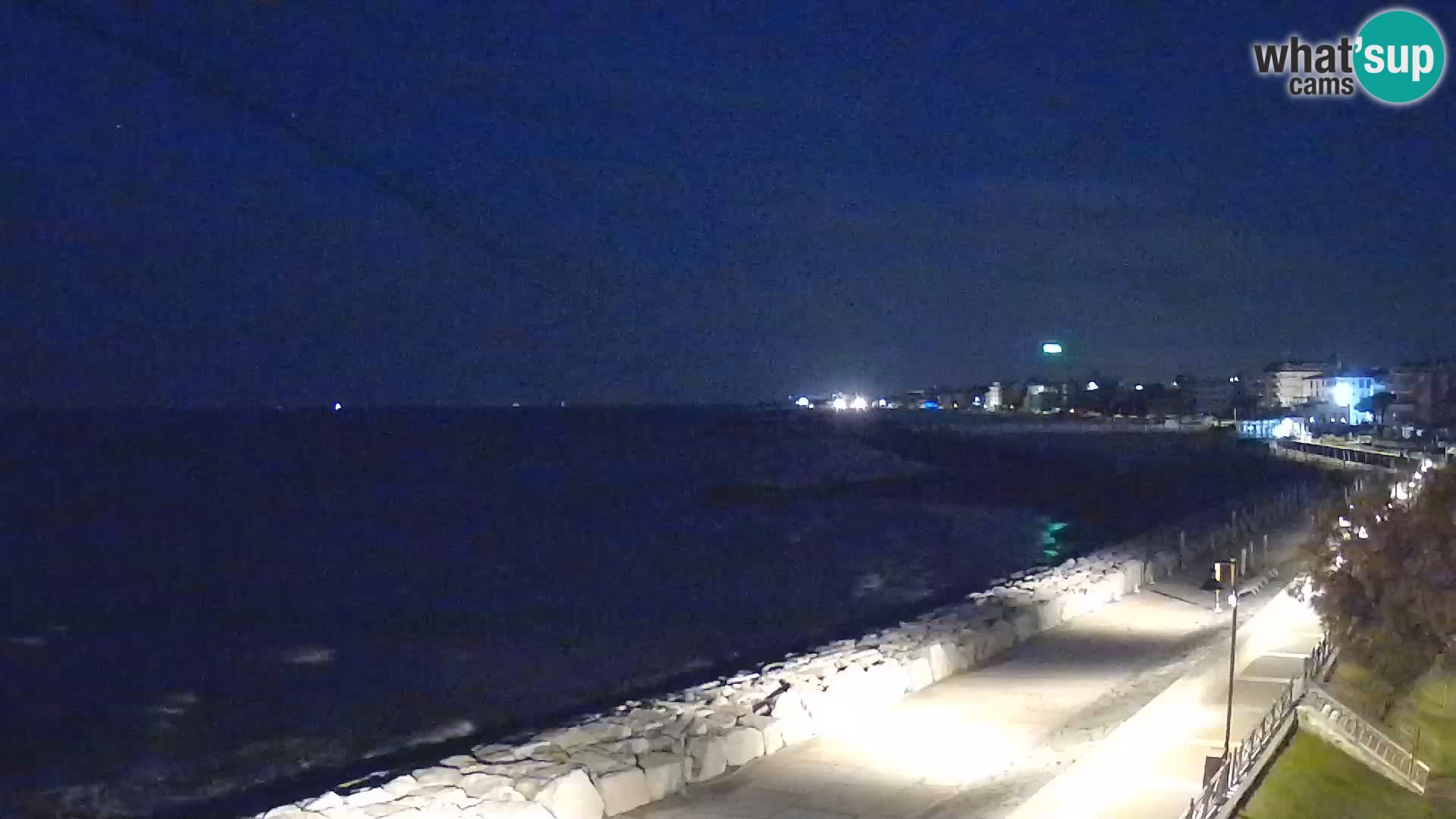 Webcam Caorle Ponente – Blick von Marinai di Caorle