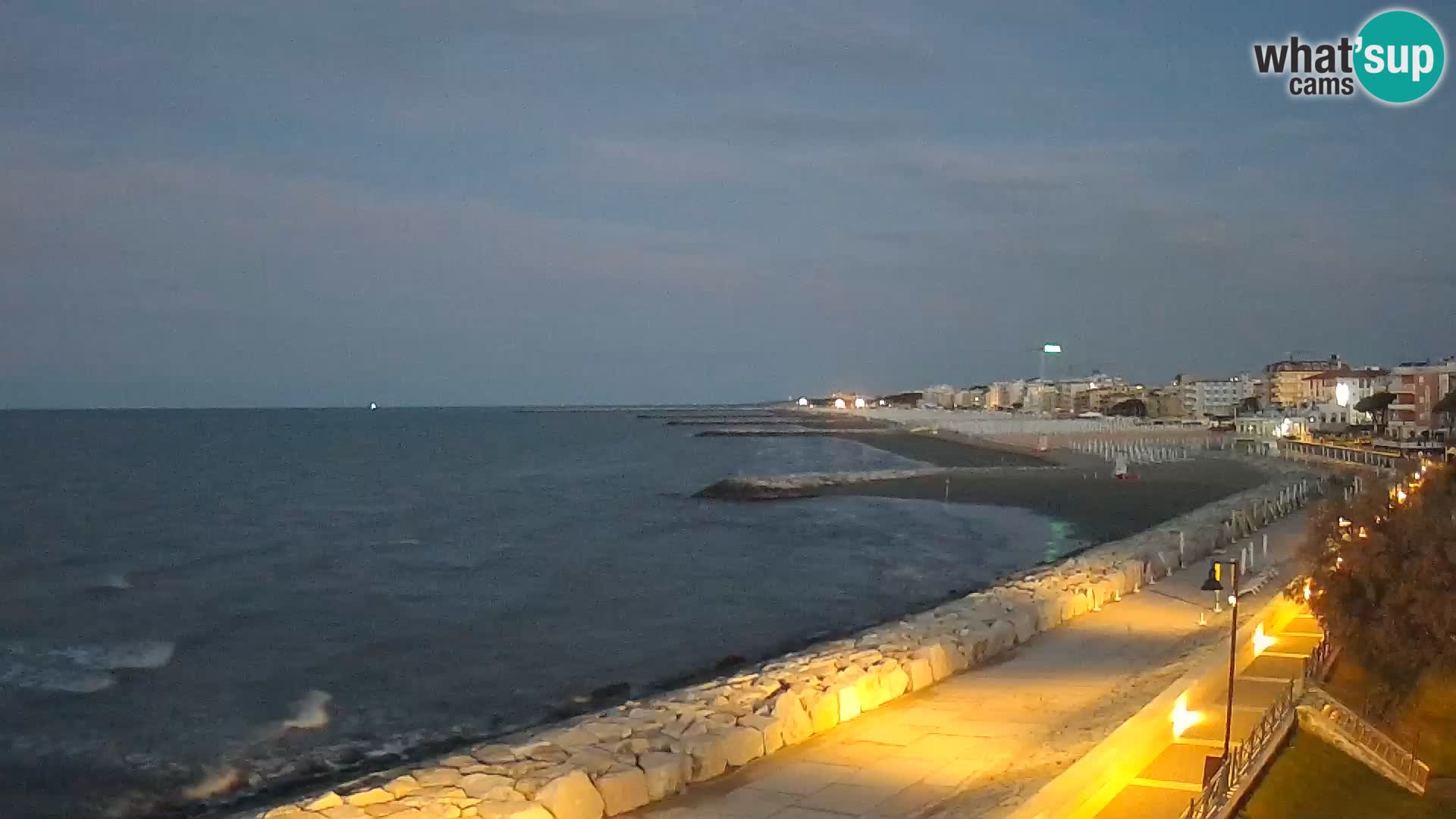 Kamera Caorle Ponente – Pogled iz “Marinai di Caorle”