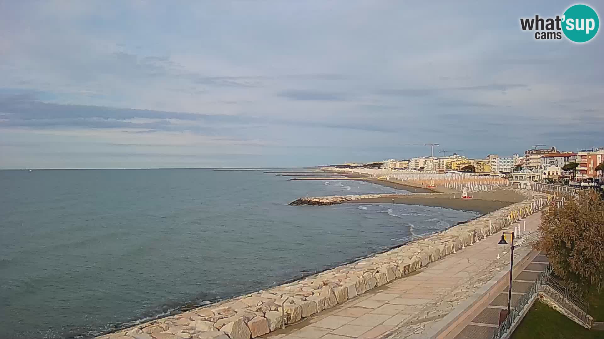 Webcam Caorle Ponente – panorama dall’ASS. Marinai di Caorle