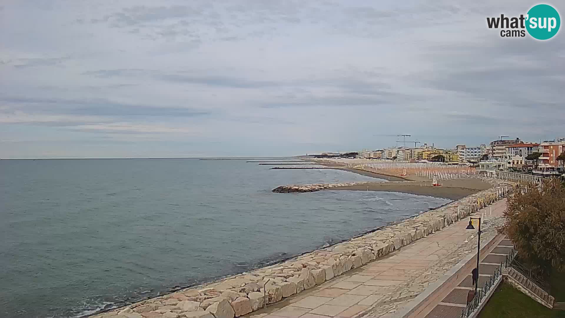 Webcam Caorle Ponente – Vista desde Marinai di Caorle