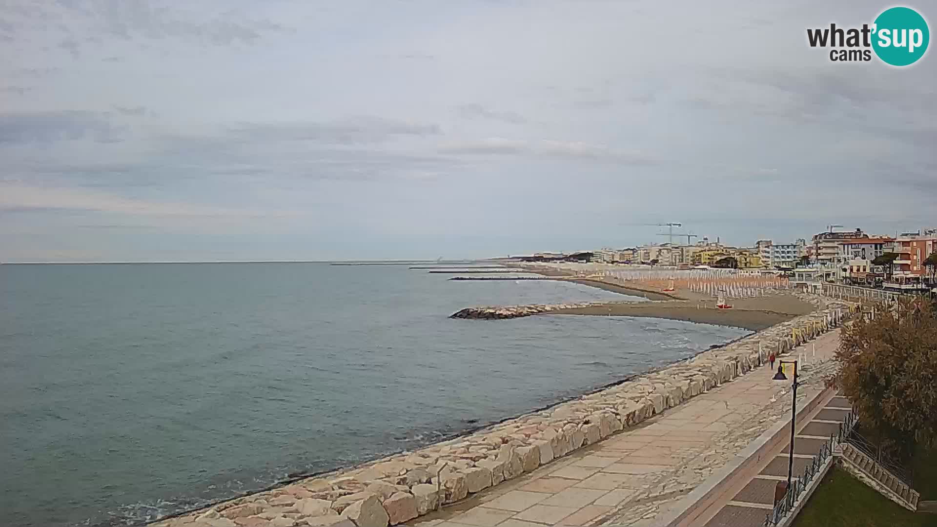 Webcam Caorle Ponente – View from Marinai di Caorle