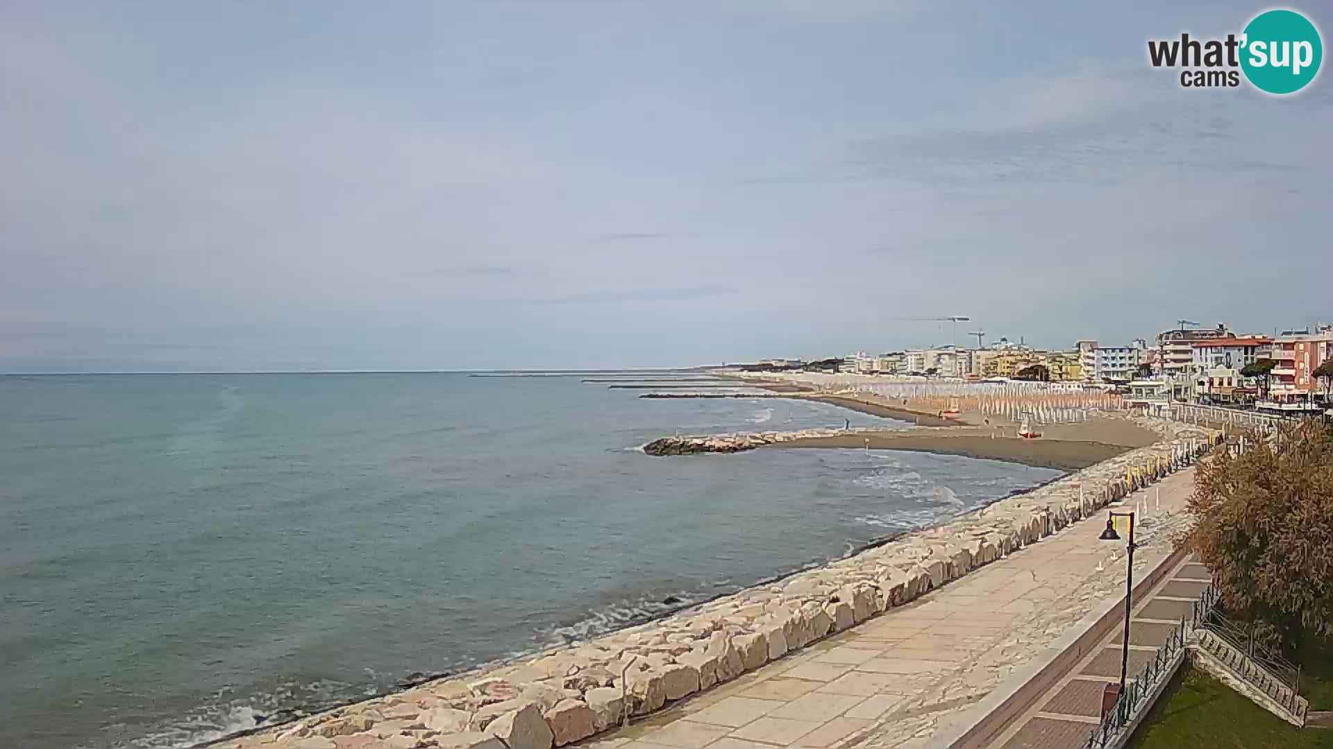 Webcam Caorle Ponente – Vista desde Marinai di Caorle