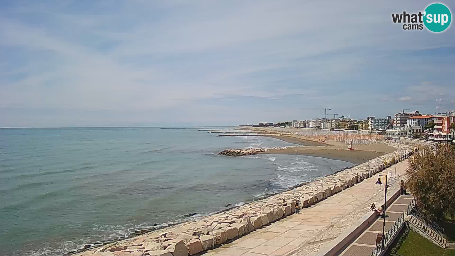Webcam Caorle Ponente – View from Marinai di Caorle
