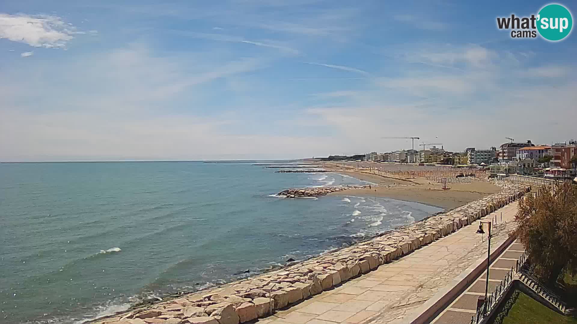 Webcam Caorle Ponente – panorama dall’ASS. Marinai di Caorle
