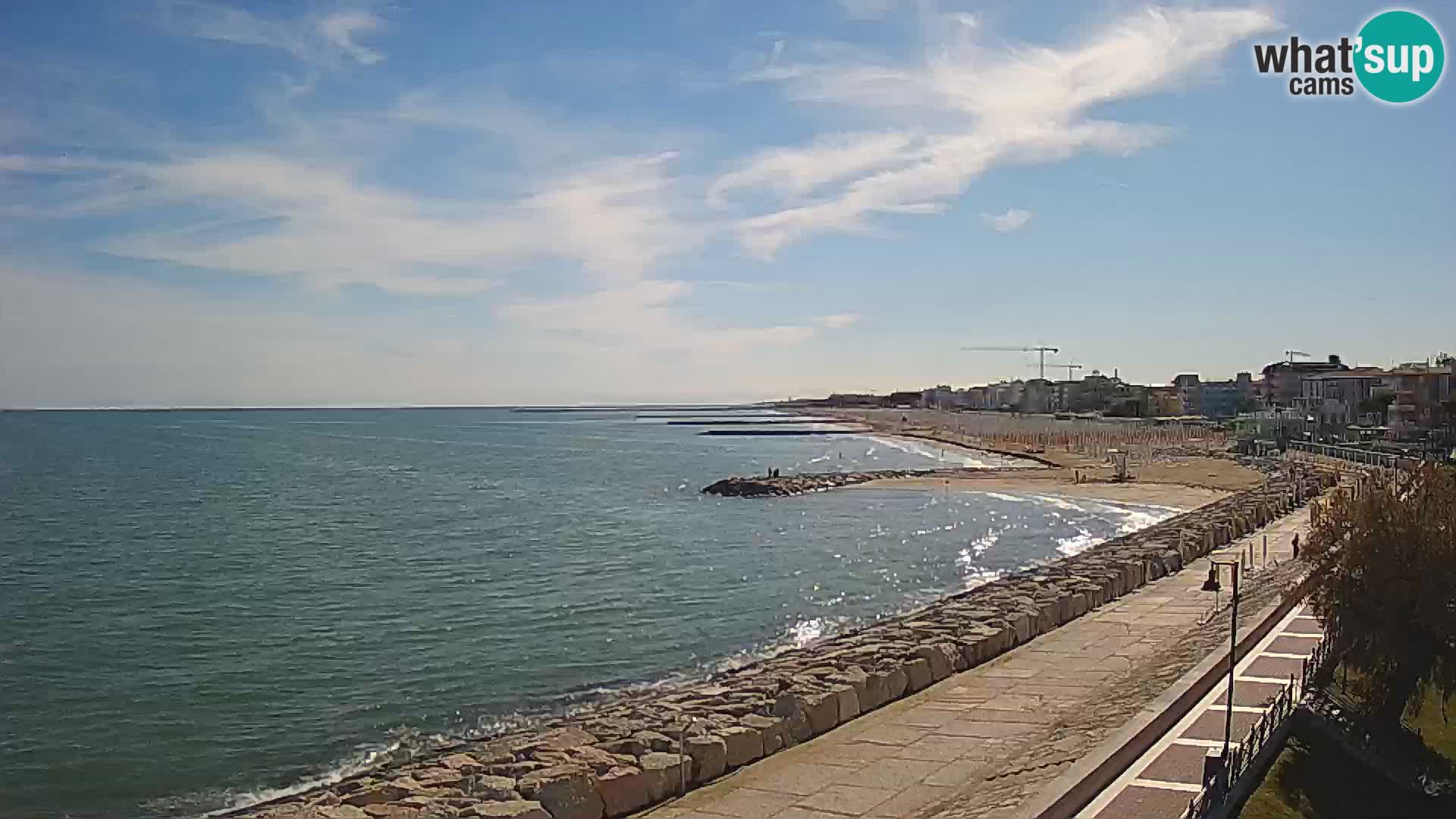 Webcam Caorle Ponente – View from Marinai di Caorle