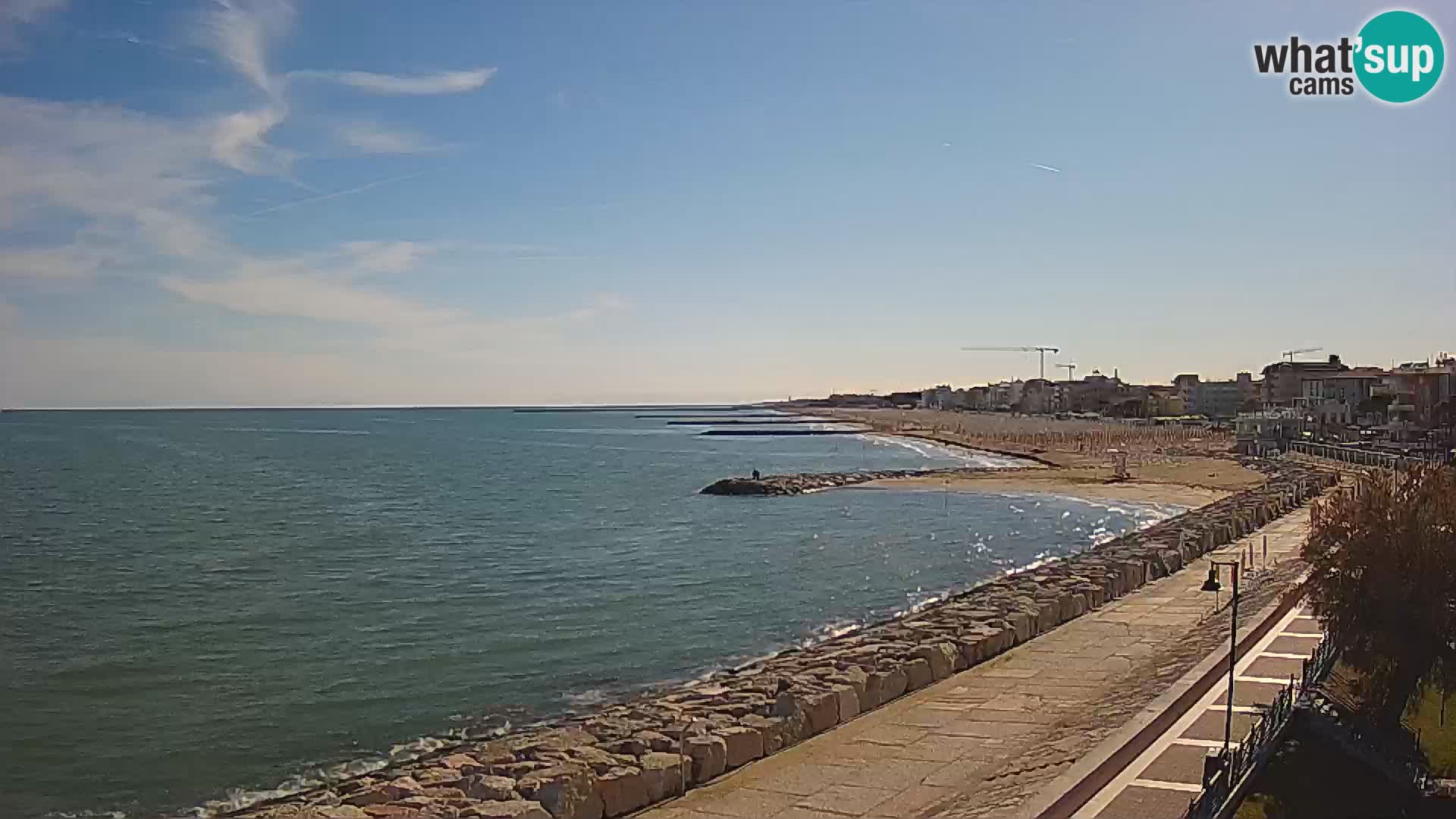 Webcam Caorle Ponente – View from Marinai di Caorle