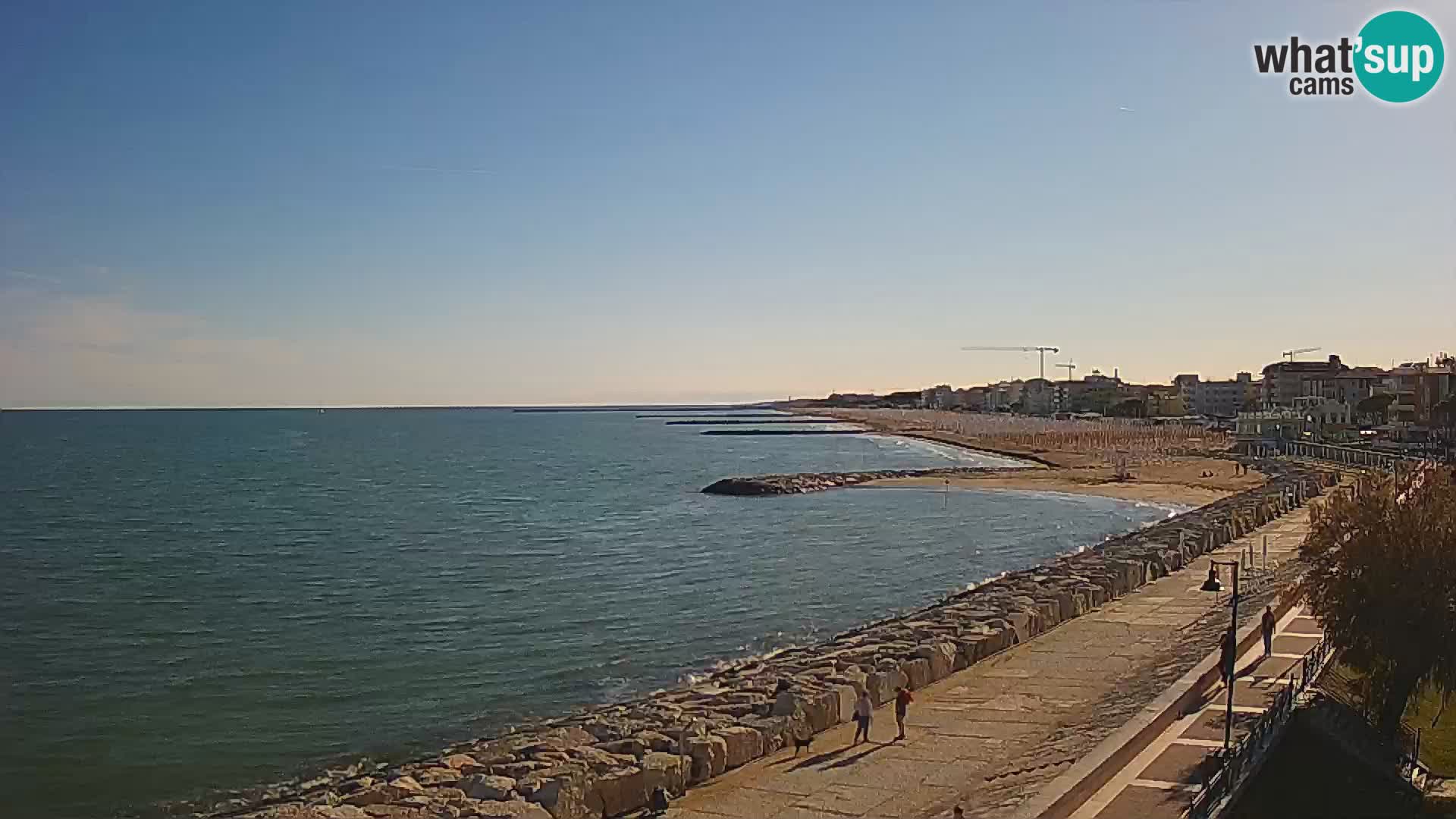 Webcam Caorle Ponente – View from Marinai di Caorle