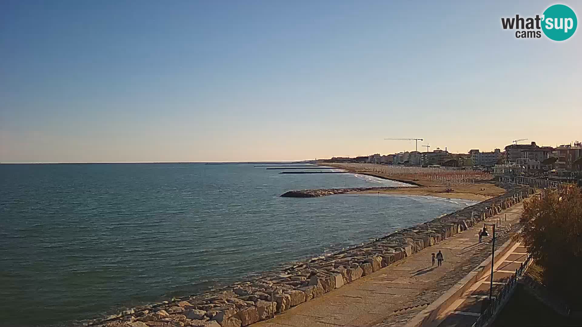 Webcam Caorle Ponente – View from Marinai di Caorle