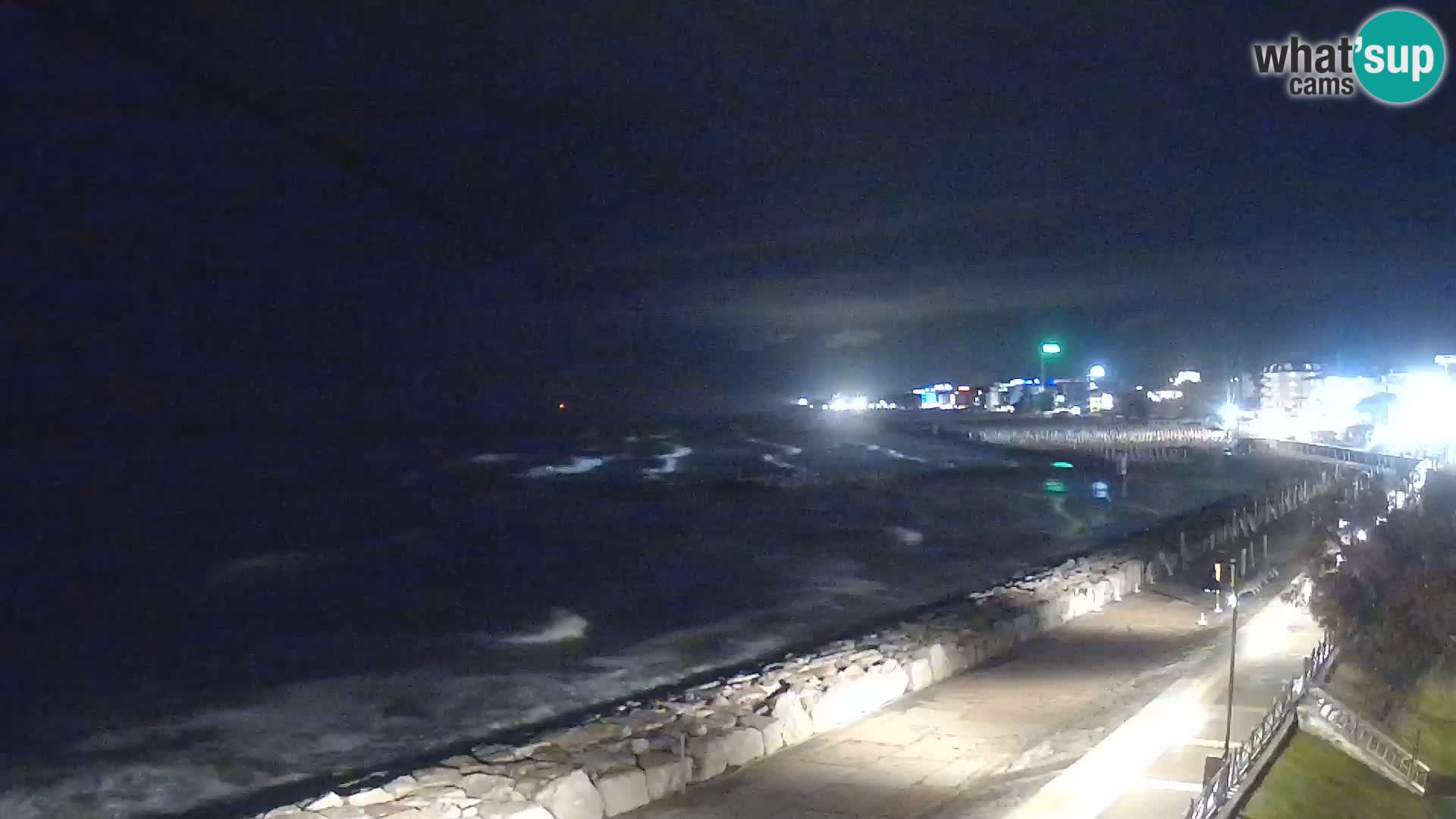 Webcam Caorle Ponente – Vue depuis les Marinai di Caorle