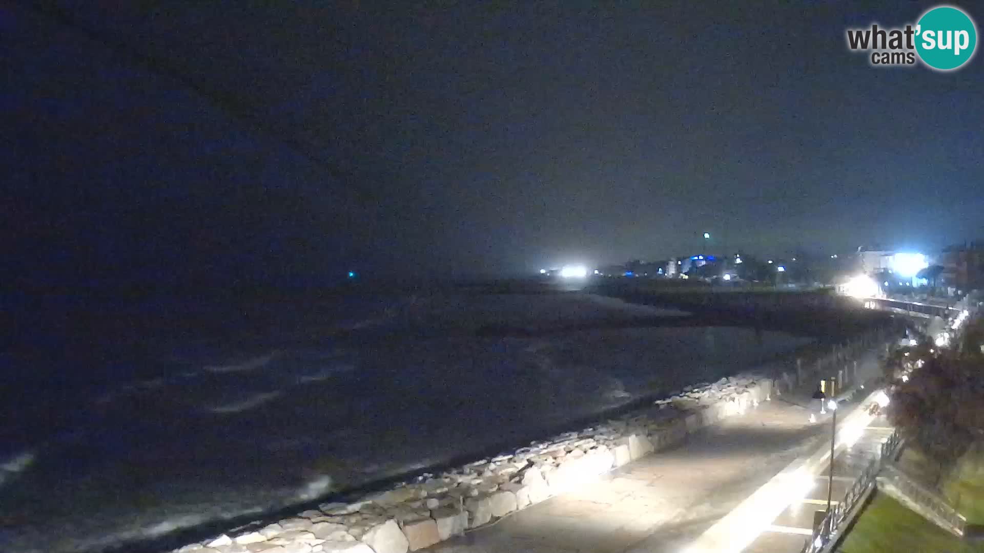 Webcam Caorle Ponente – Vue depuis les Marinai di Caorle