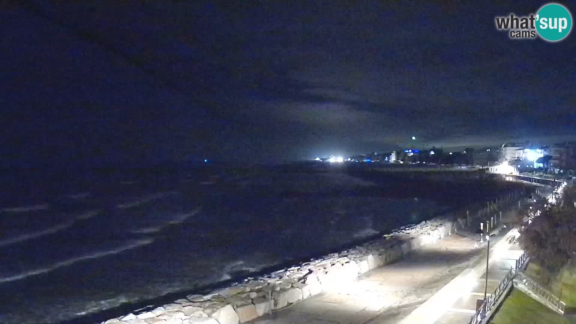 Webcam Caorle Ponente – View from Marinai di Caorle