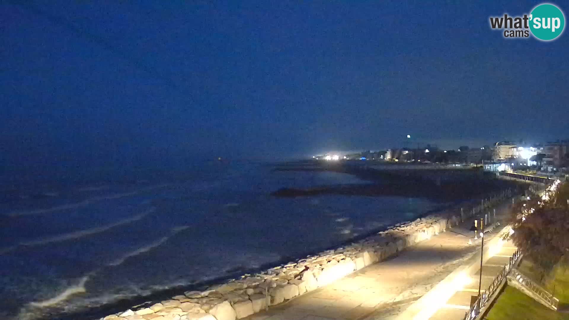 Webcam Caorle Ponente – View from Marinai di Caorle