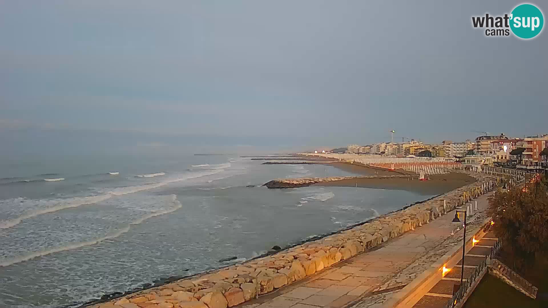 Webcam Caorle Ponente – Vista desde Marinai di Caorle