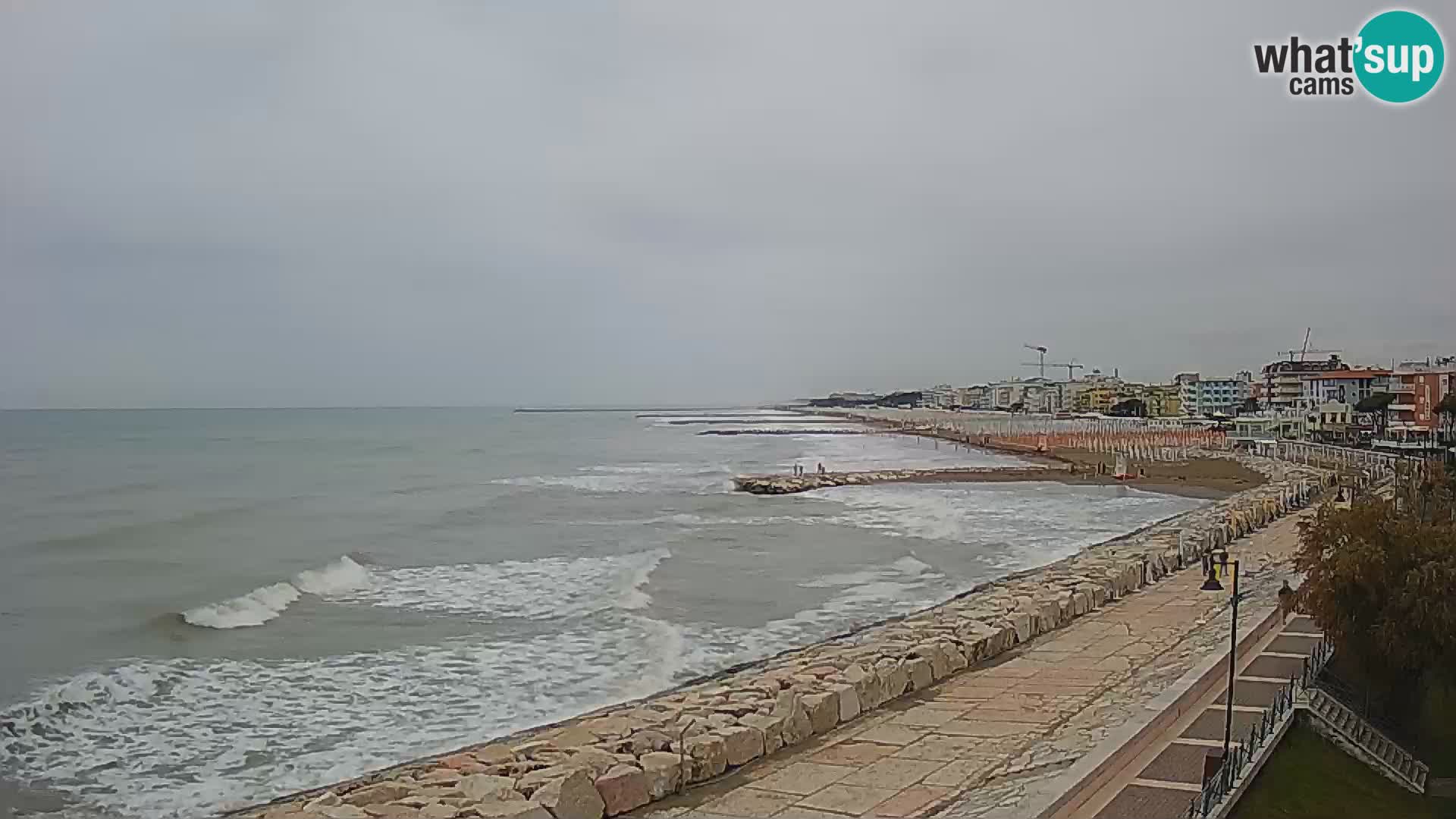 Webcam Caorle Ponente – View from Marinai di Caorle