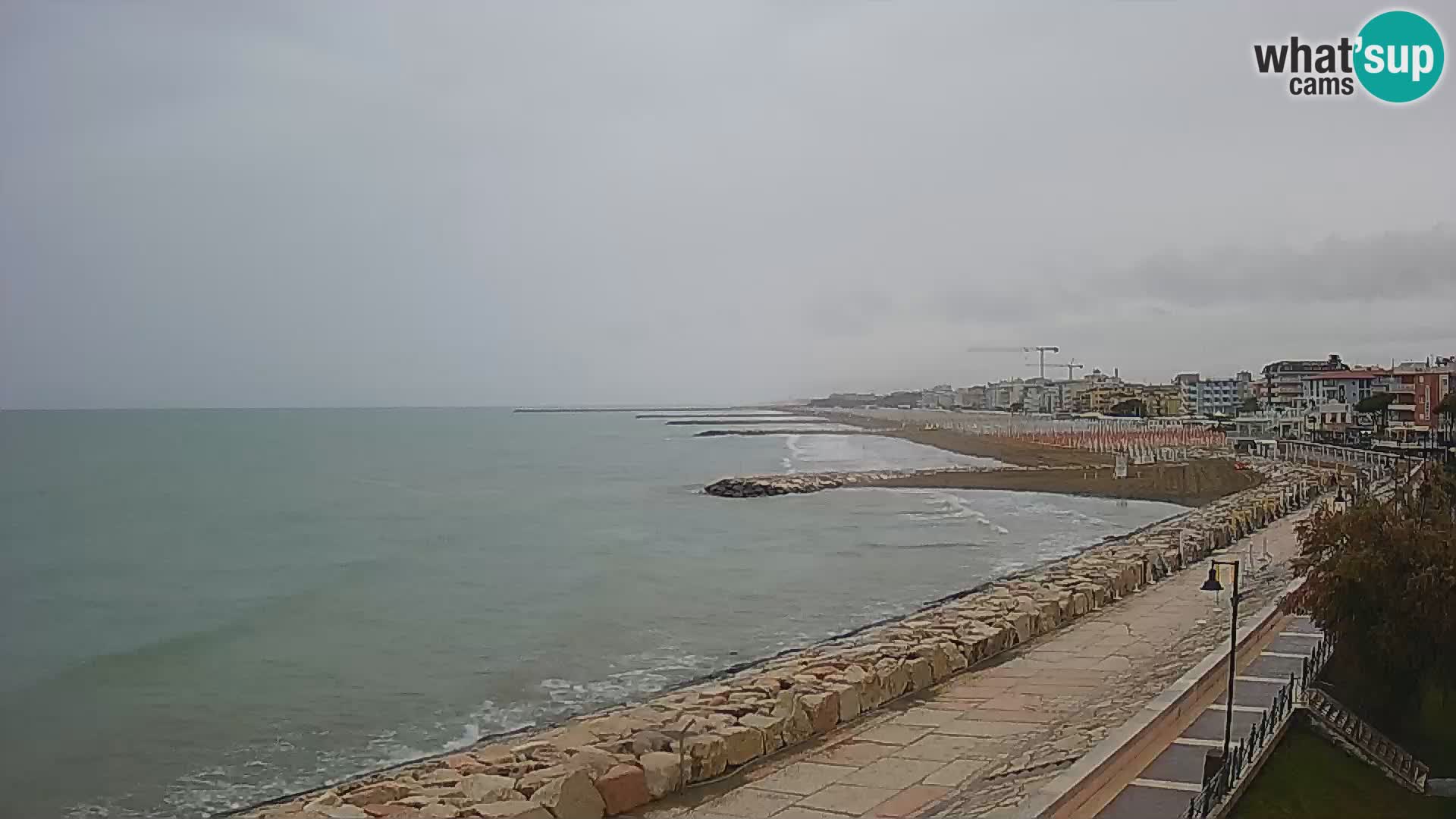 Webcam Caorle Ponente – View from Marinai di Caorle