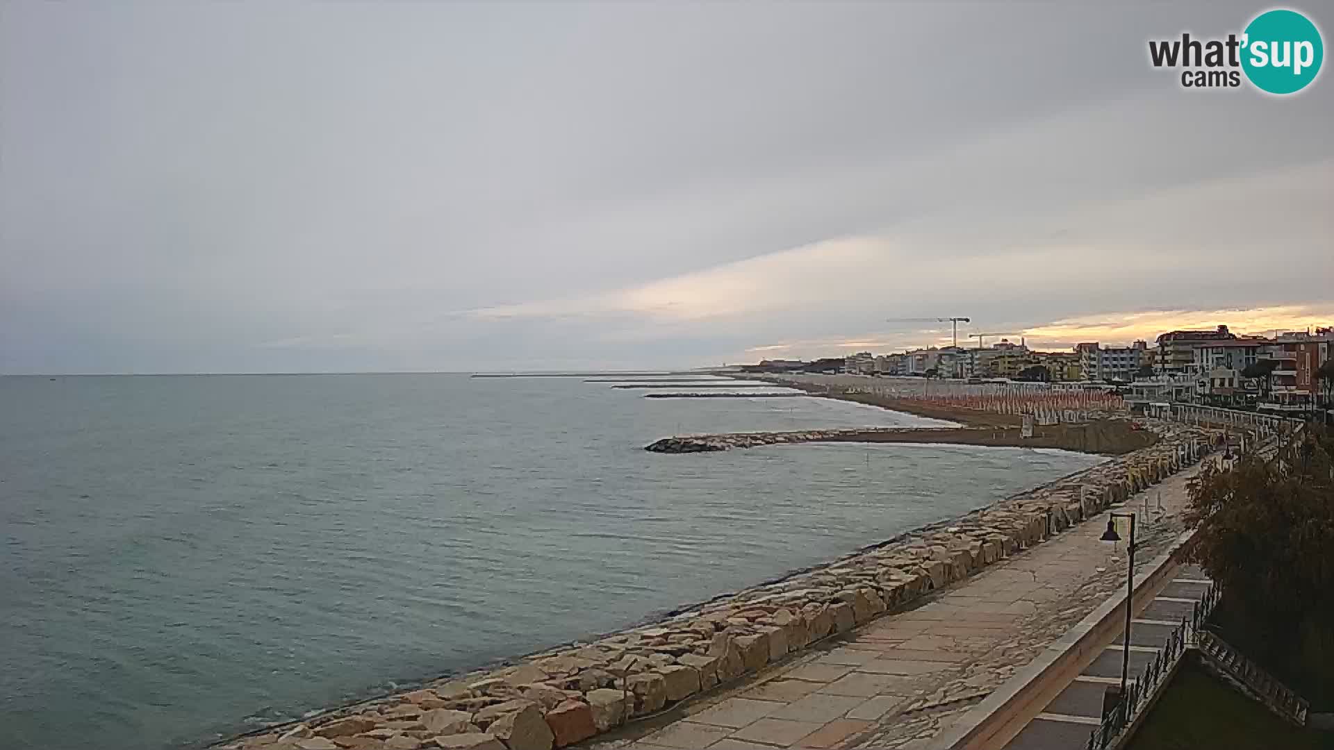 Webcam Caorle Ponente – panorama dall’ASS. Marinai di Caorle