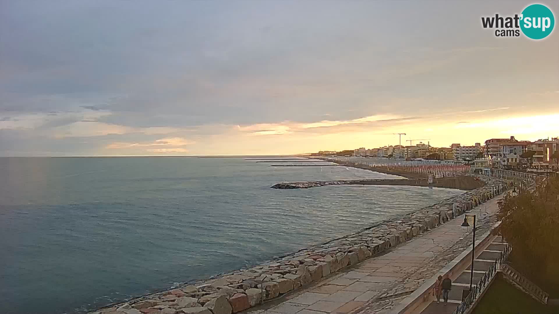 Webcam Caorle Ponente – panorama dall’ASS. Marinai di Caorle