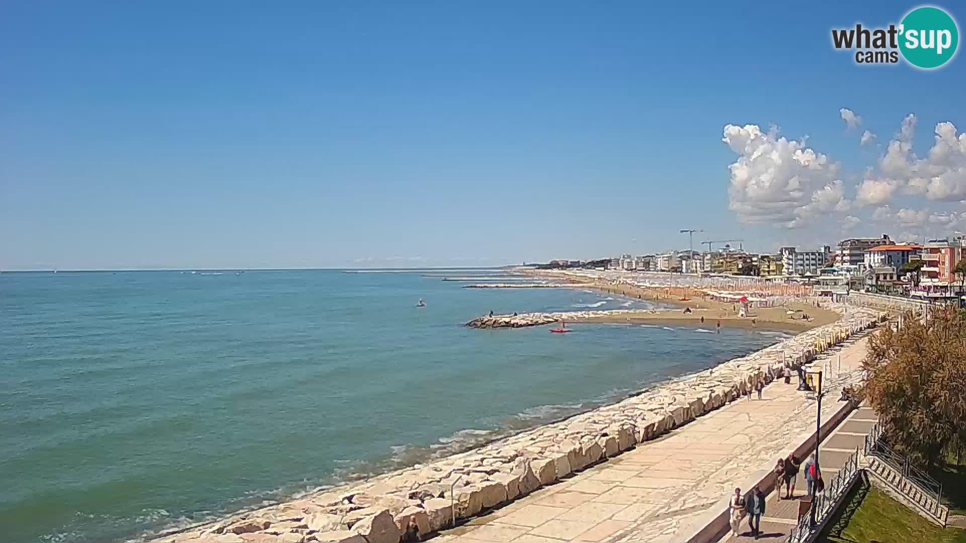 Webcam Caorle Ponente – panorama dall’ASS. Marinai di Caorle