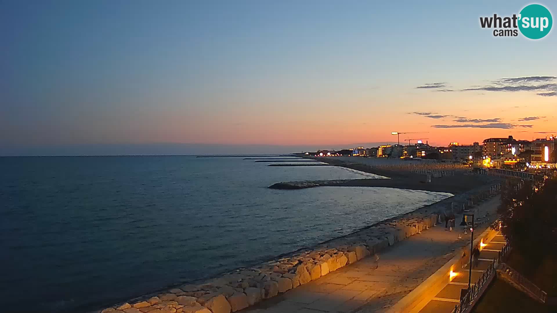 Kamera Caorle Ponente – Pogled iz “Marinai di Caorle”