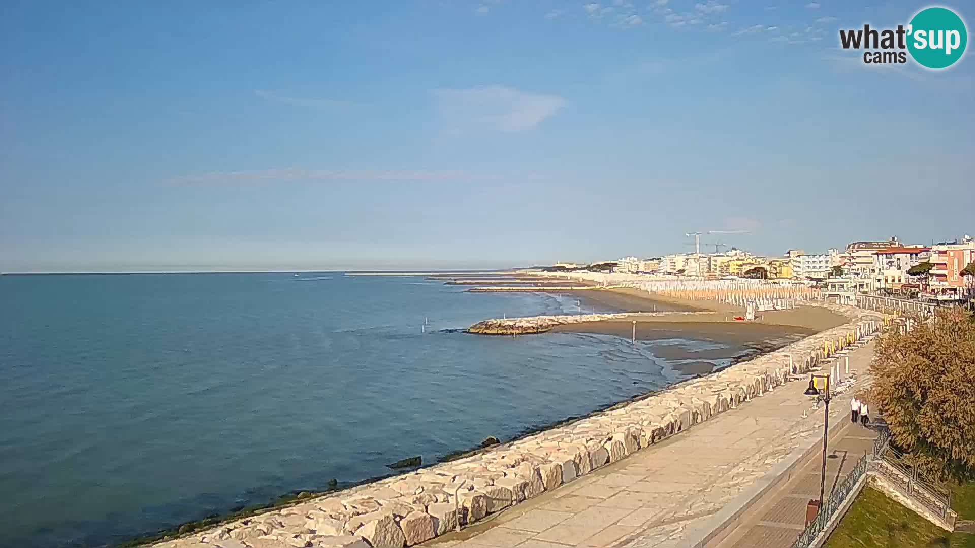 Webcam Caorle Ponente – View from Marinai di Caorle