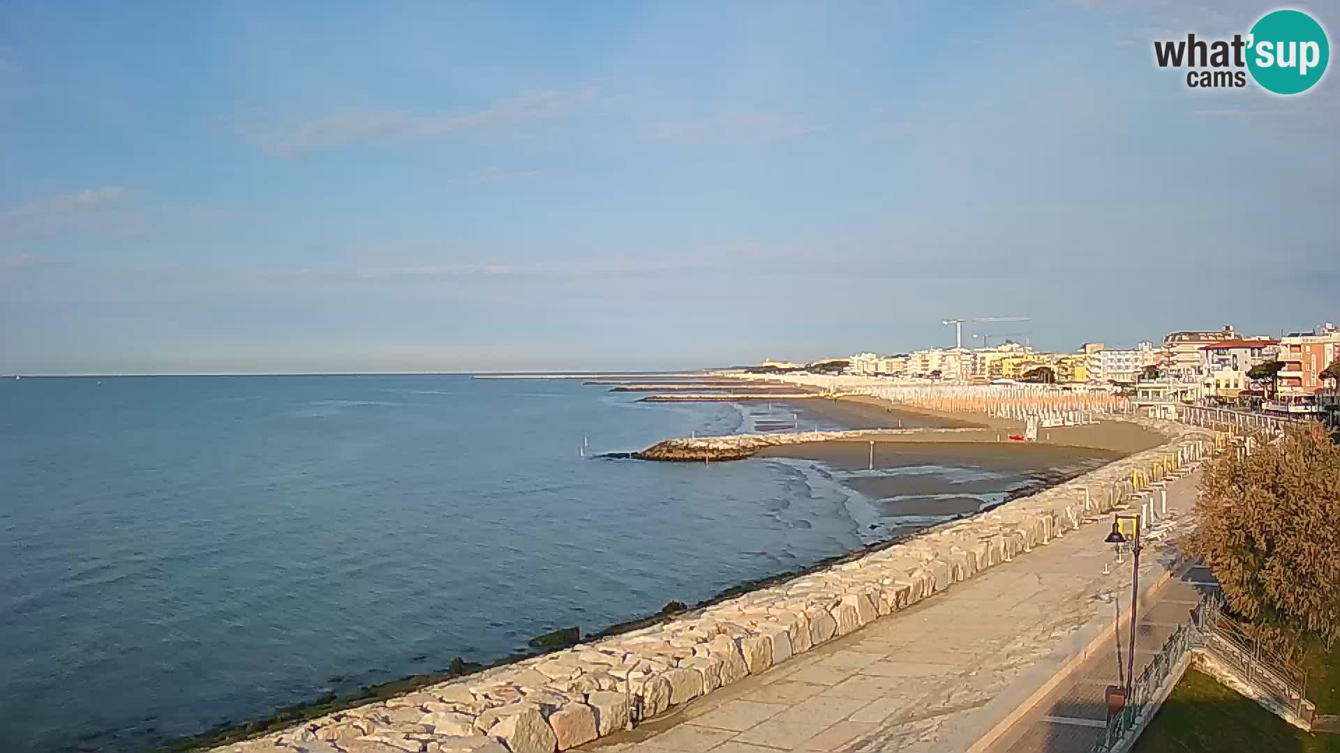 Webcam Caorle Ponente – View from Marinai di Caorle