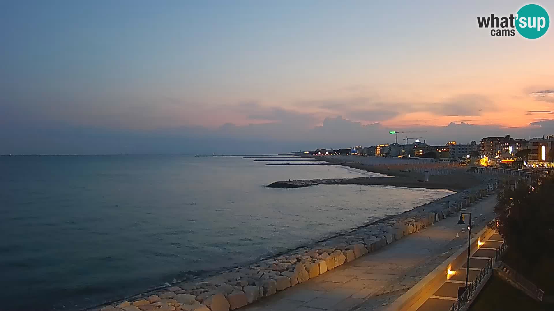 Webcam Caorle Ponente – View from Marinai di Caorle