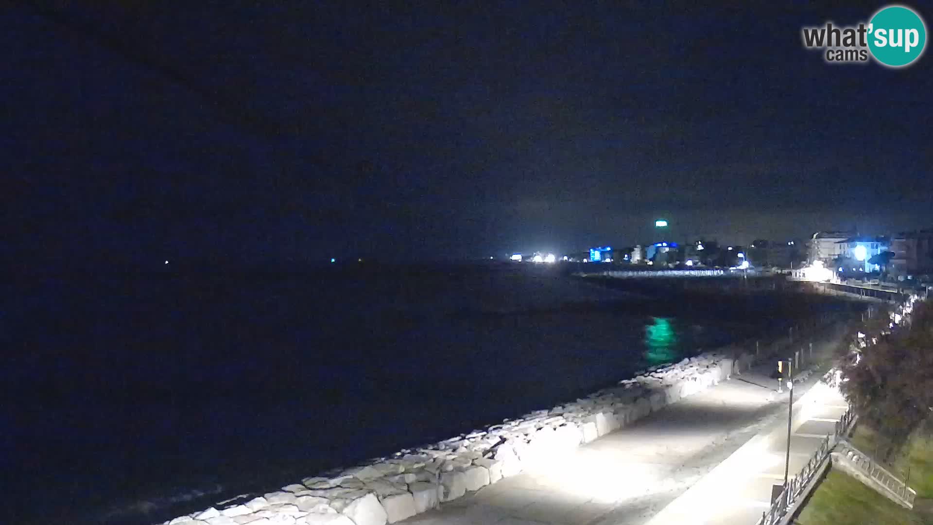 Webcam Caorle Ponente – Blick von Marinai di Caorle