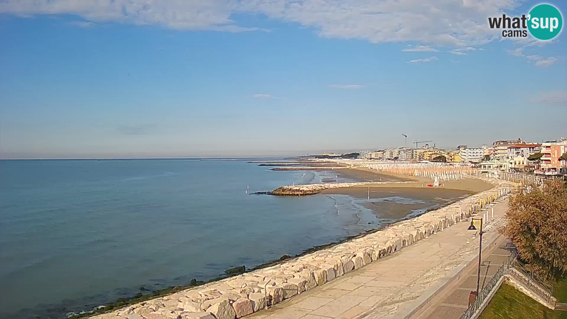 Webcam Caorle Ponente – Vista desde Marinai di Caorle