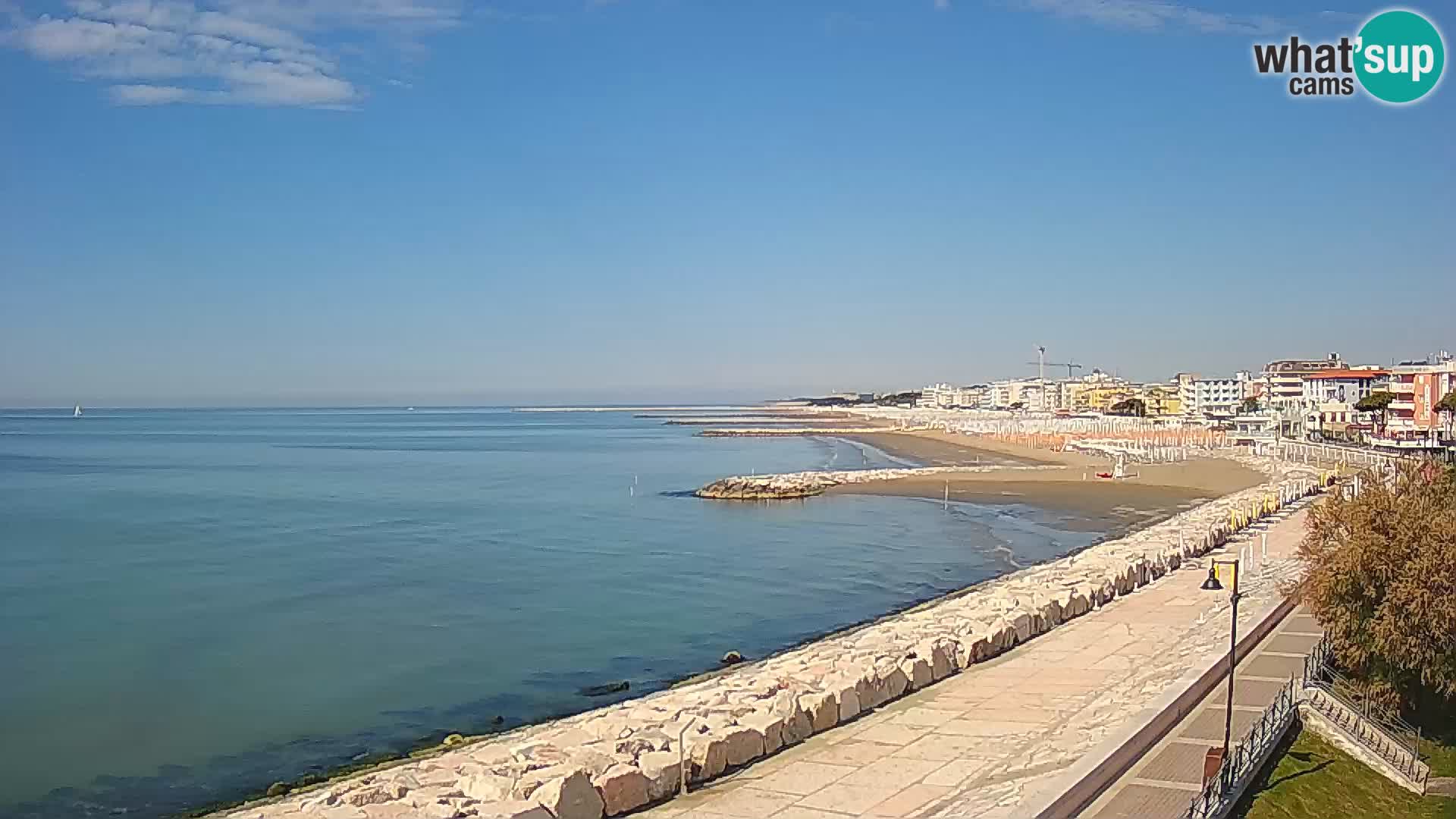 Webcam Caorle Ponente – Vista desde Marinai di Caorle