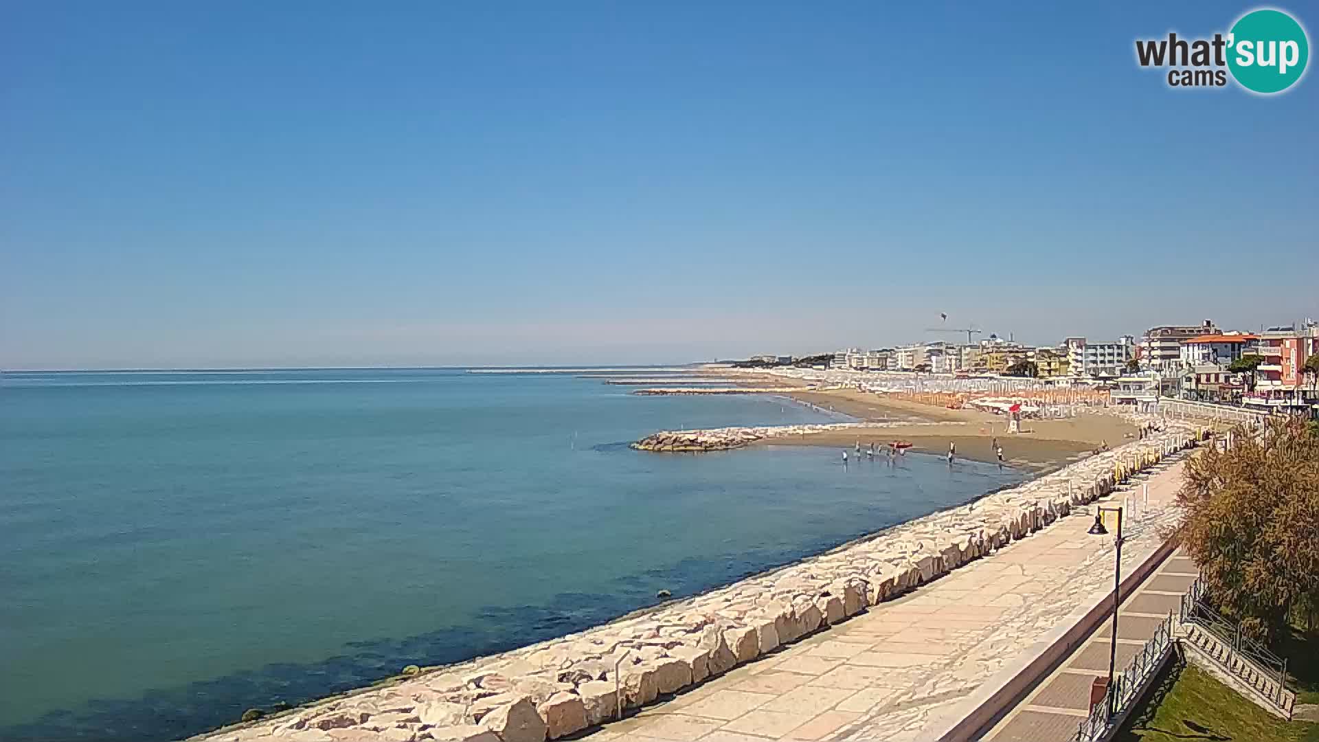 Kamera Caorle Ponente – Pogled iz “Marinai di Caorle”