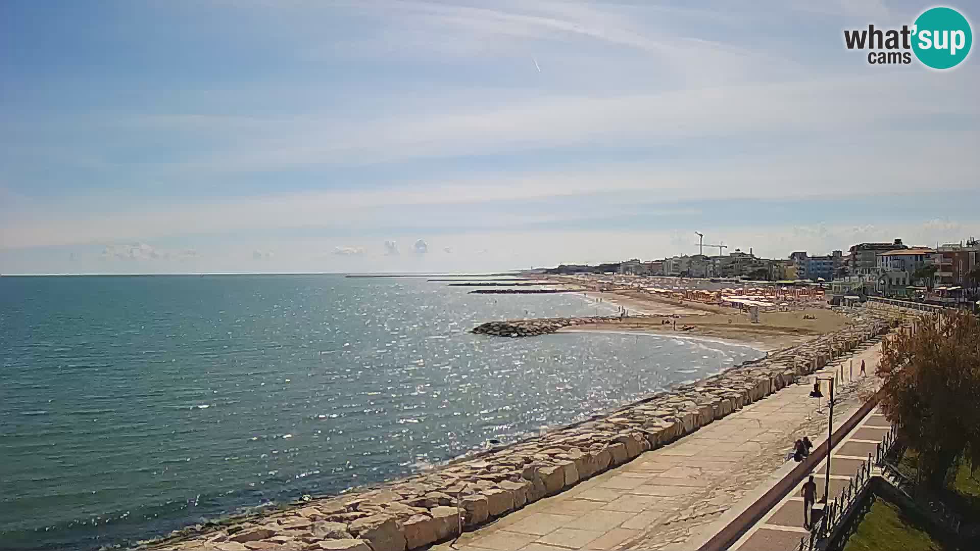 Webcam Caorle Ponente – Vista desde Marinai di Caorle