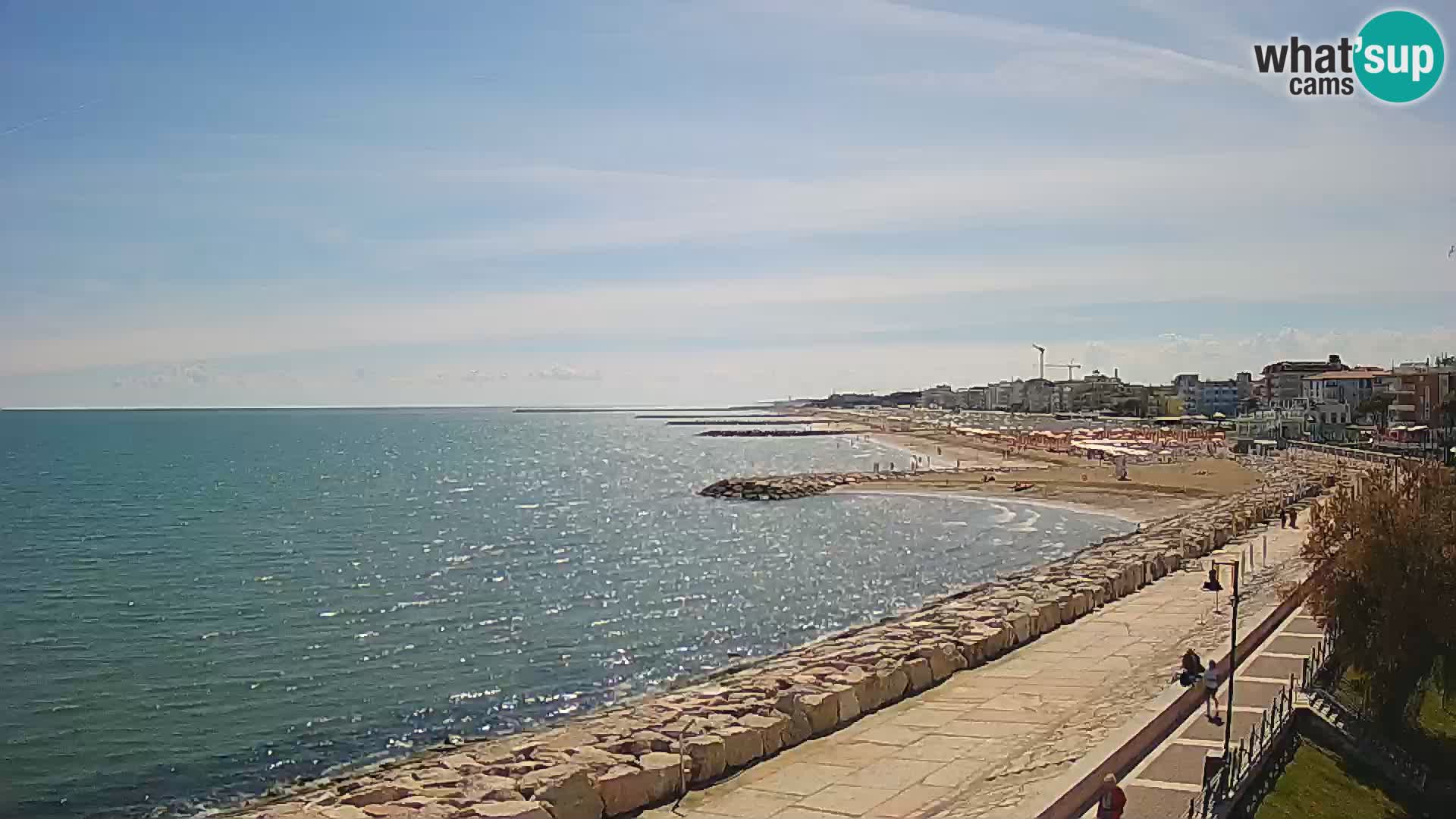Webcam Caorle Ponente – panorama dall’ASS. Marinai di Caorle