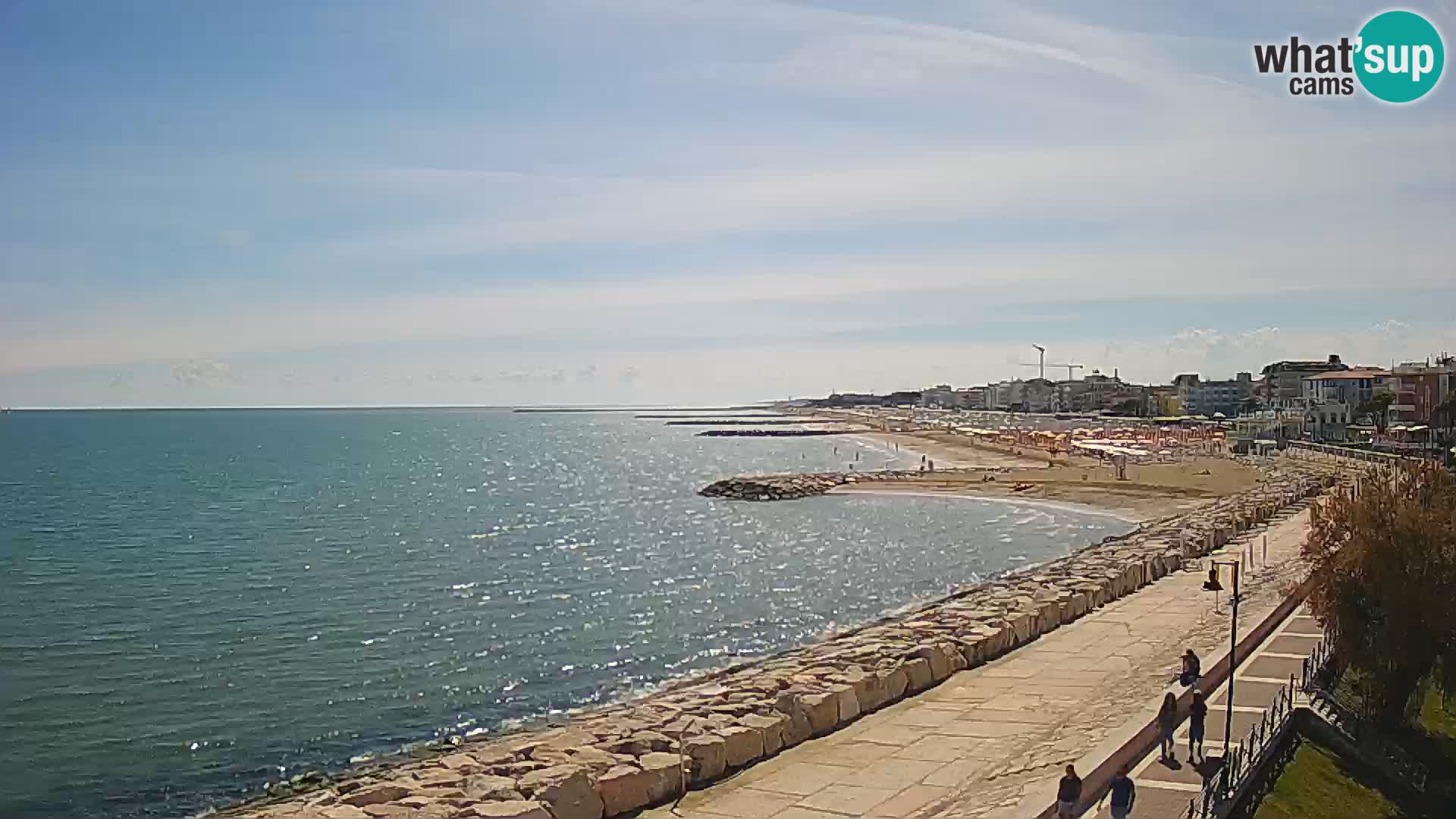 Web kamera Caorle Ponente – pogled sa “Marinai di Caorle”