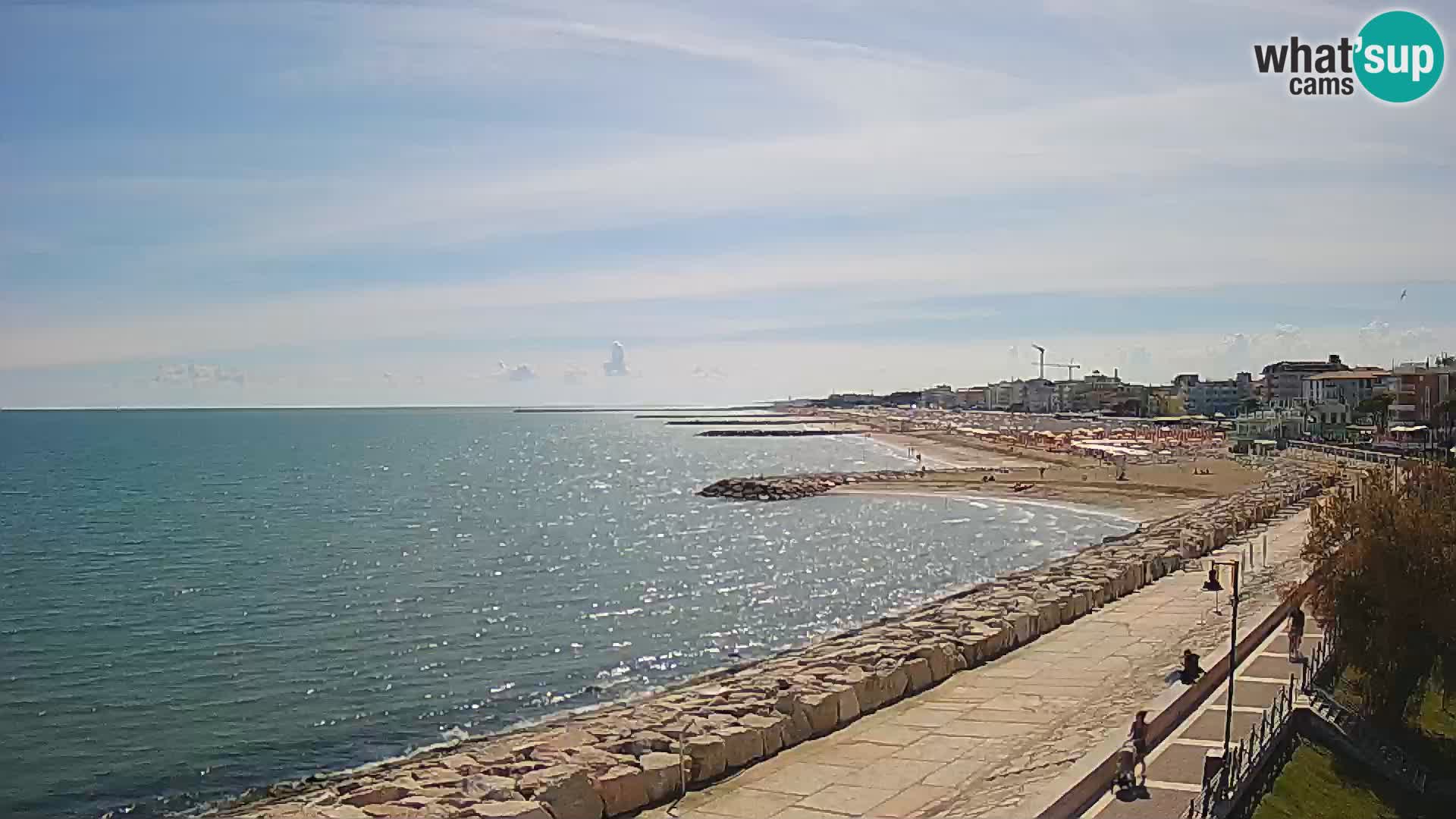 Webcam Caorle Ponente – Vista desde Marinai di Caorle