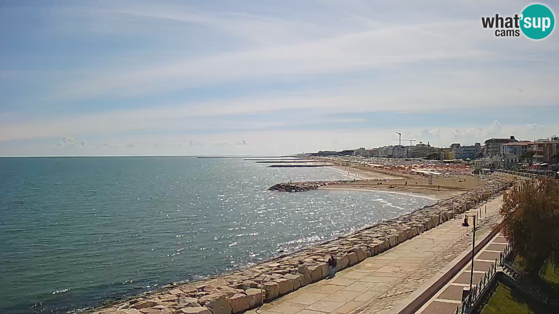 Kamera Caorle Ponente – Pogled iz “Marinai di Caorle”