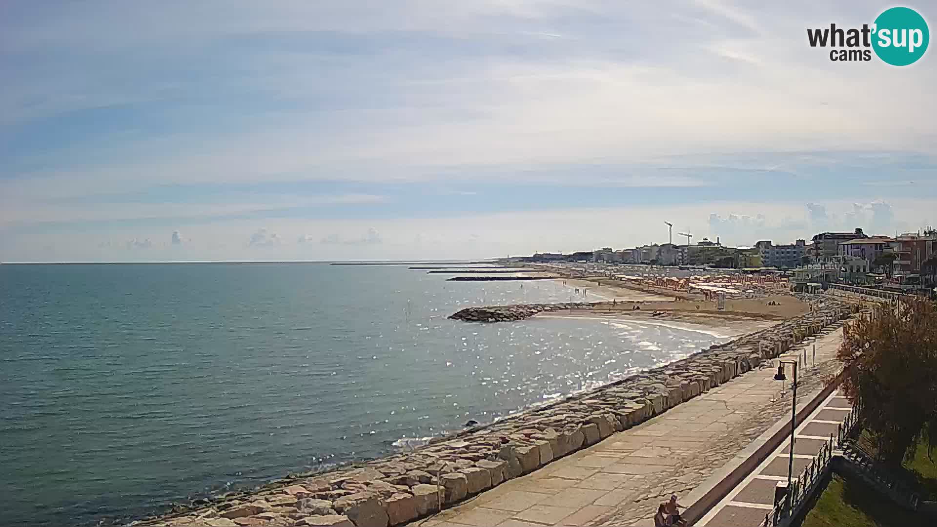 Webcam Caorle Ponente – panorama dall’ASS. Marinai di Caorle