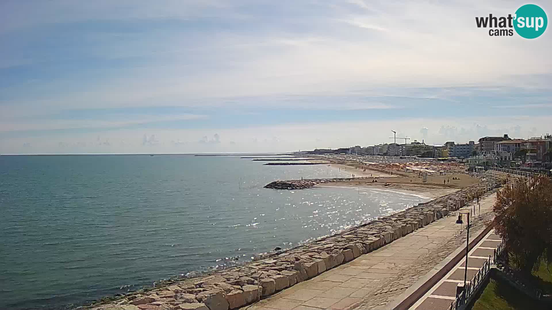 Kamera Caorle Ponente – Pogled iz “Marinai di Caorle”