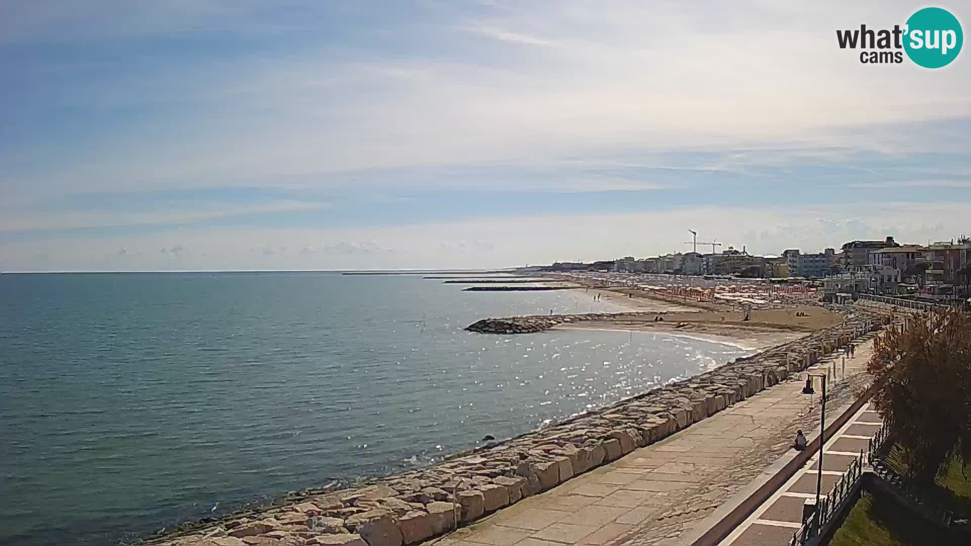 Webcam Caorle Ponente – panorama dall’ASS. Marinai di Caorle