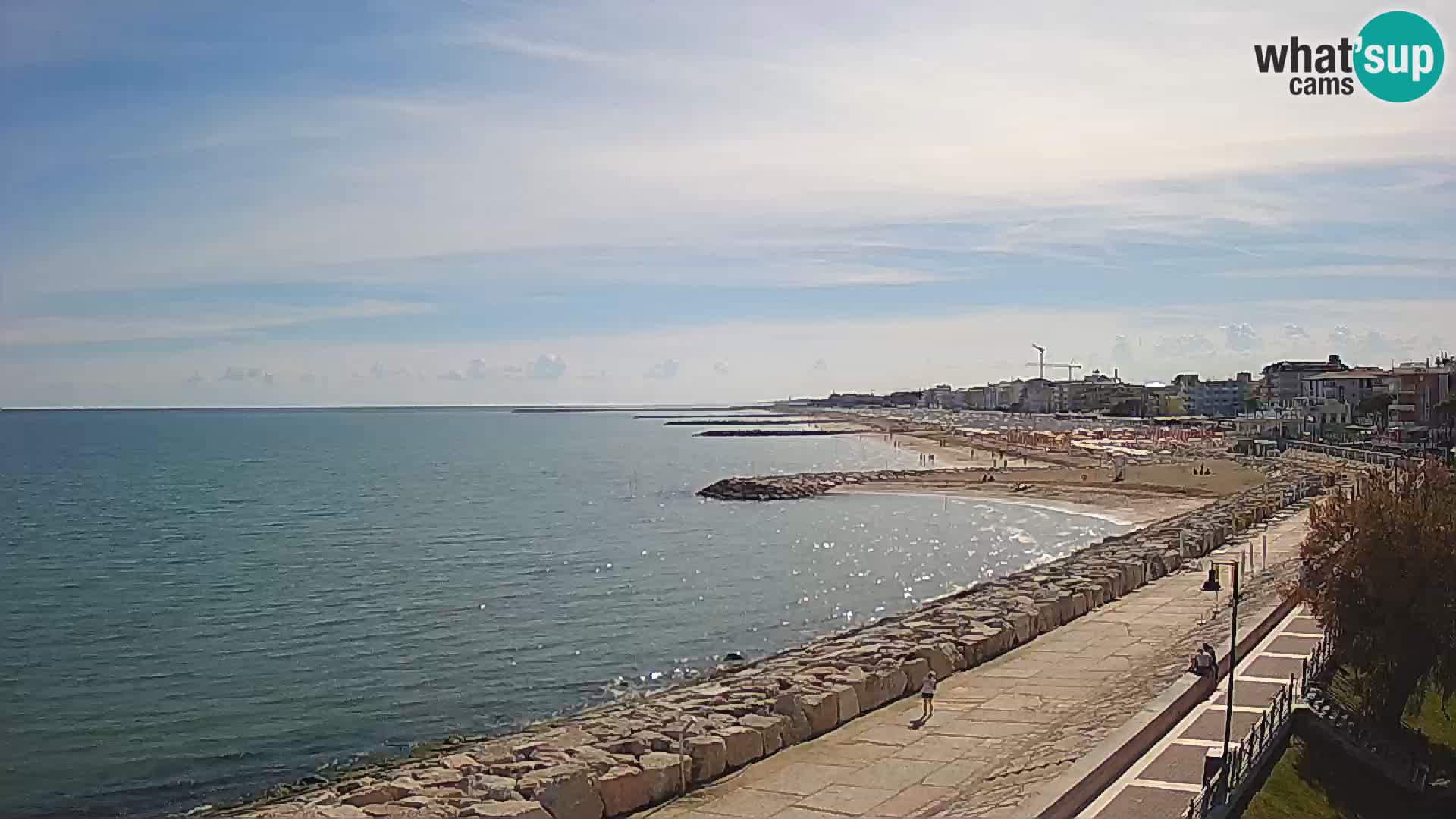Webcam Caorle Ponente – Vista desde Marinai di Caorle