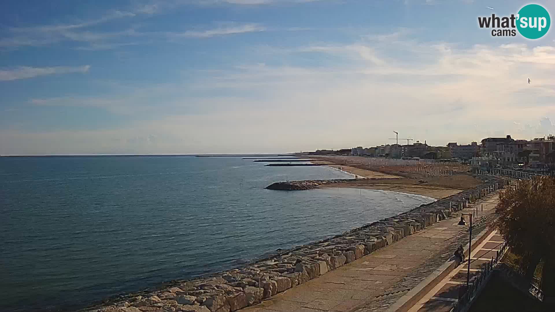 Webcam Caorle Ponente – panorama dall’ASS. Marinai di Caorle