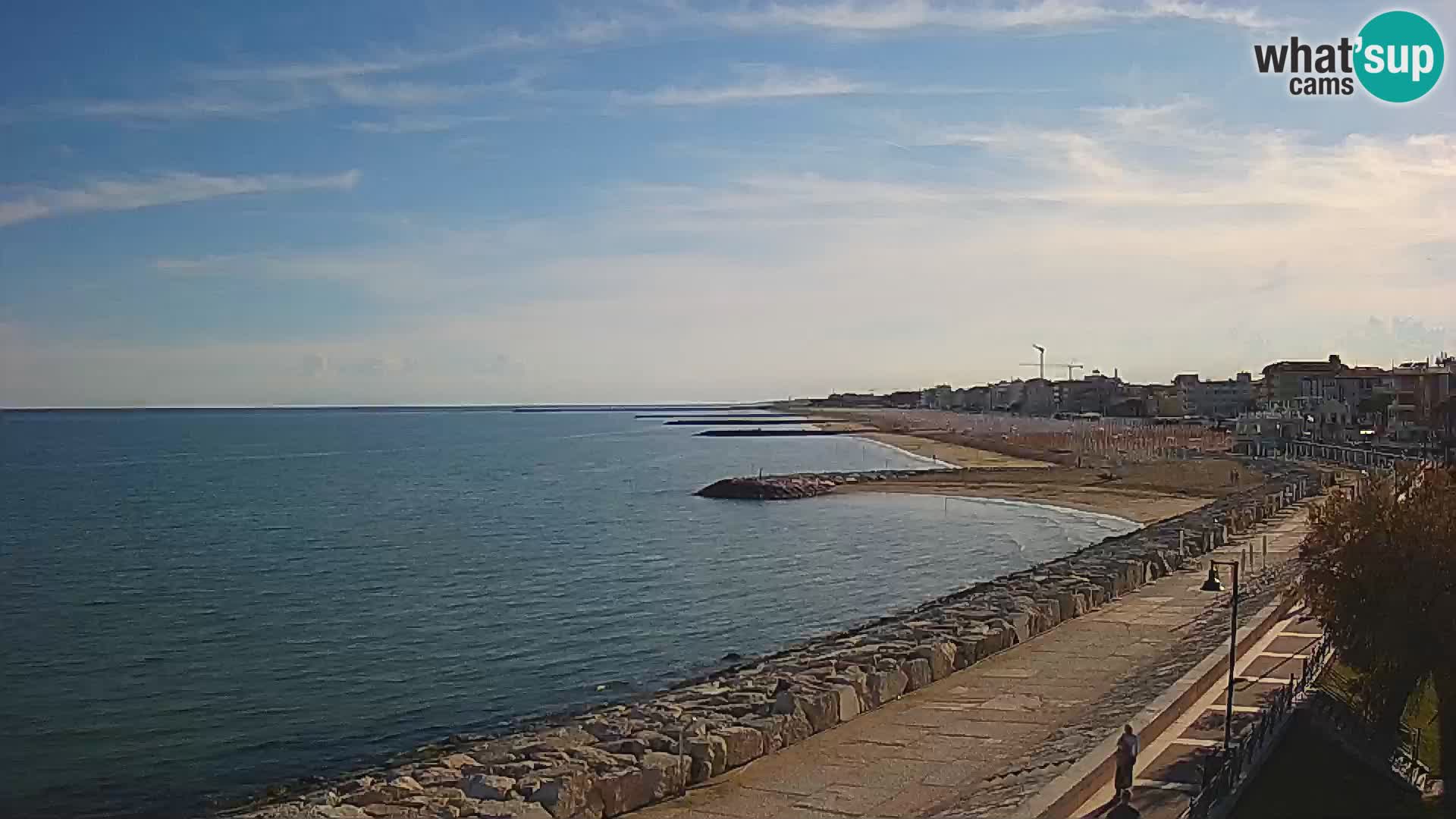 Webcam Caorle Ponente – View from Marinai di Caorle