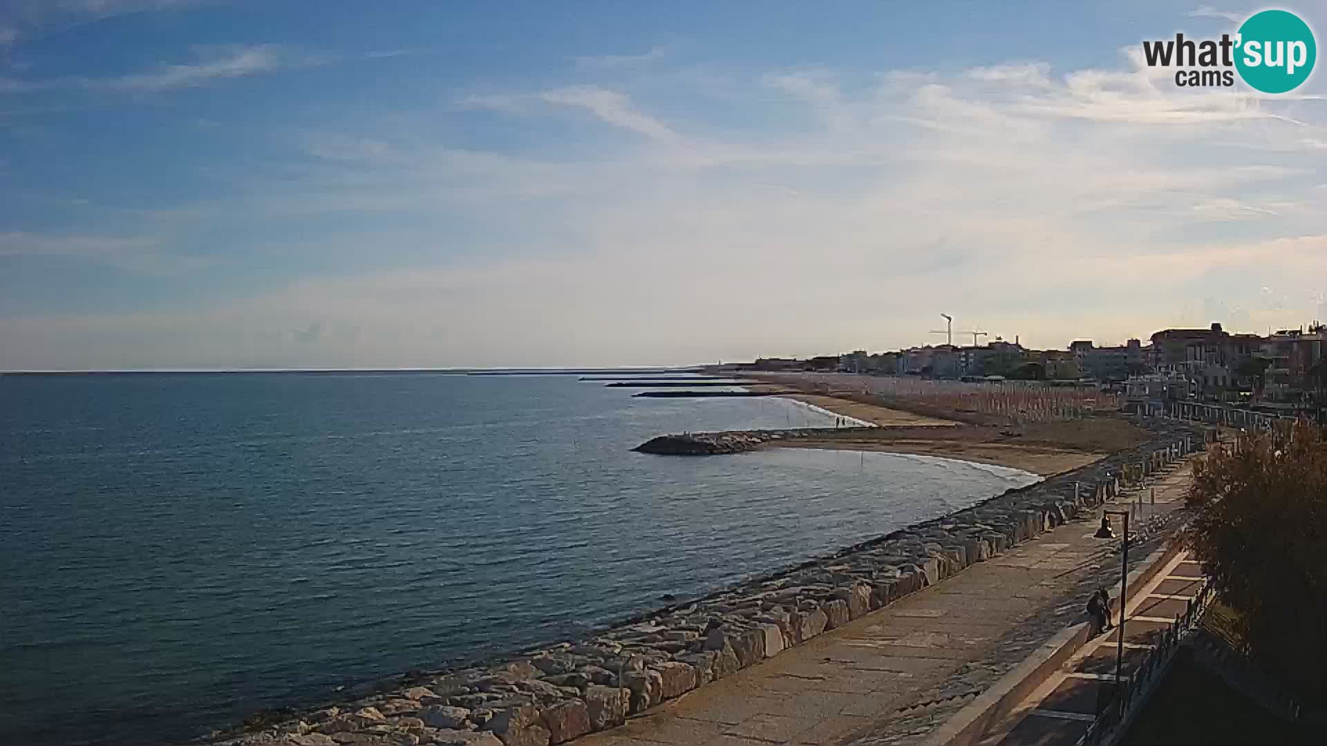 Webcam Caorle Ponente – Vista desde Marinai di Caorle