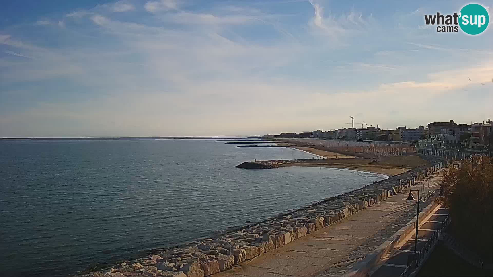 Webcam Caorle Ponente – Vista desde Marinai di Caorle