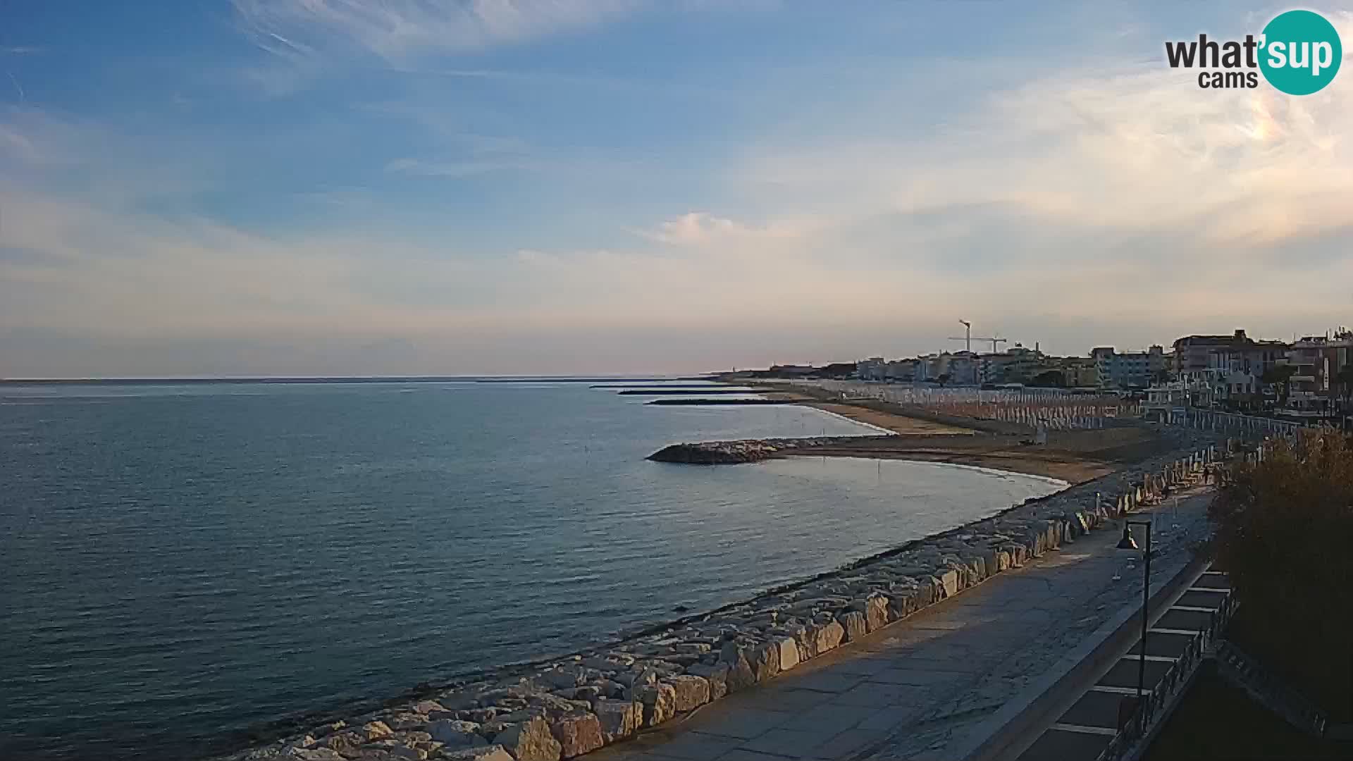 Webcam Caorle Ponente – panorama dall’ASS. Marinai di Caorle