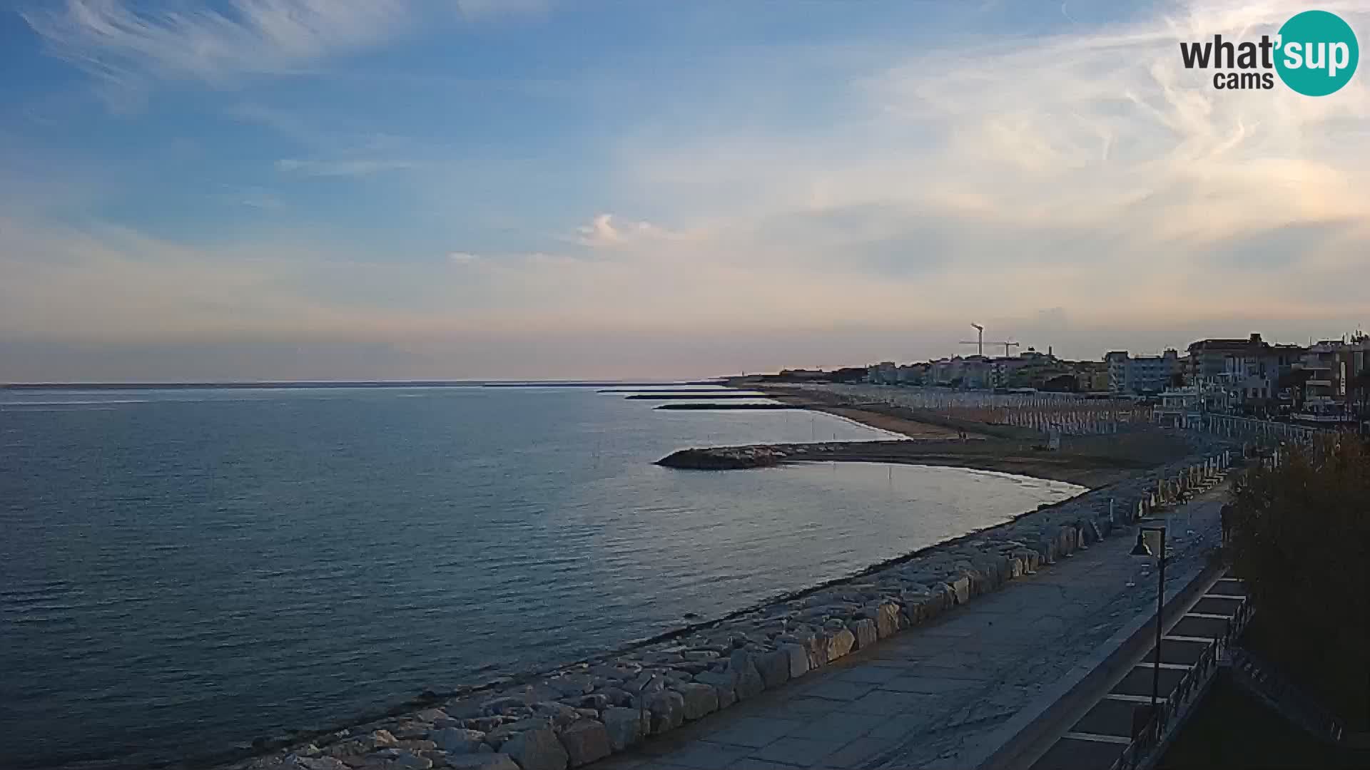 Webcam Caorle Ponente – panorama dall’ASS. Marinai di Caorle