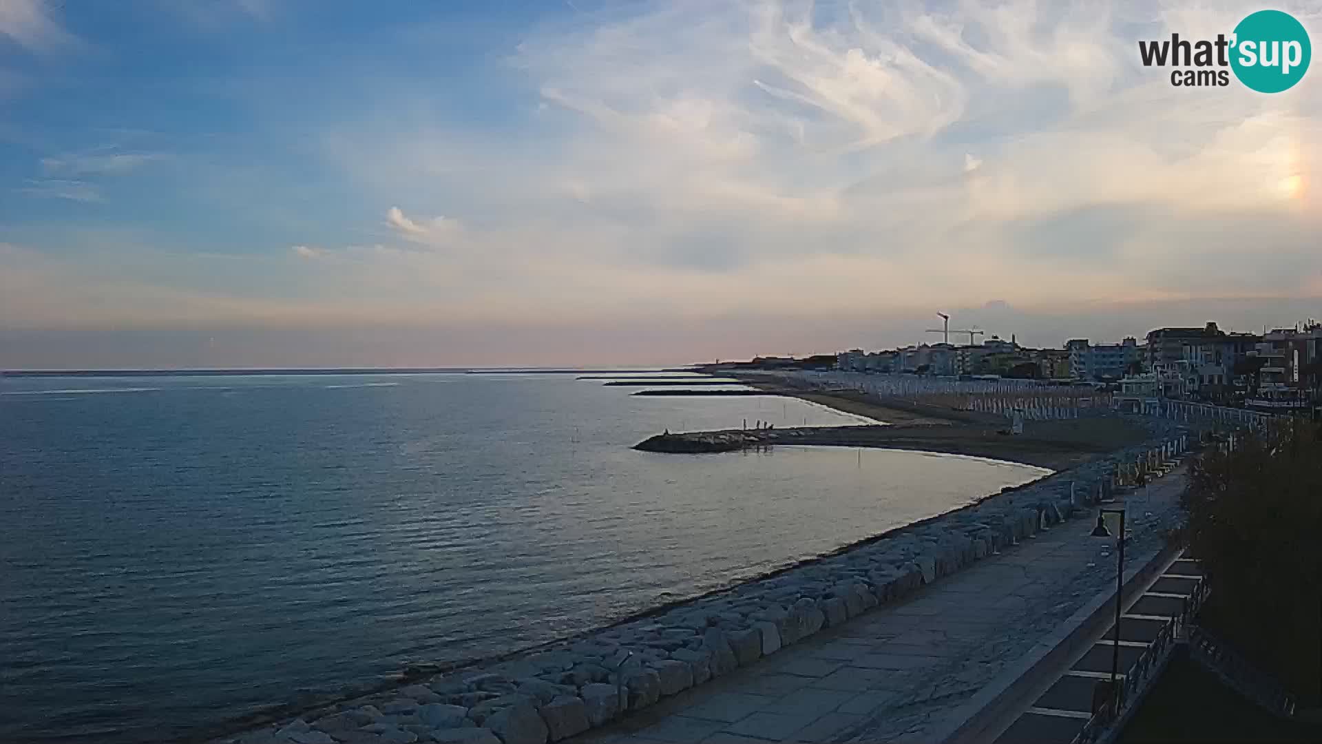 Webcam Caorle Ponente – Vista desde Marinai di Caorle