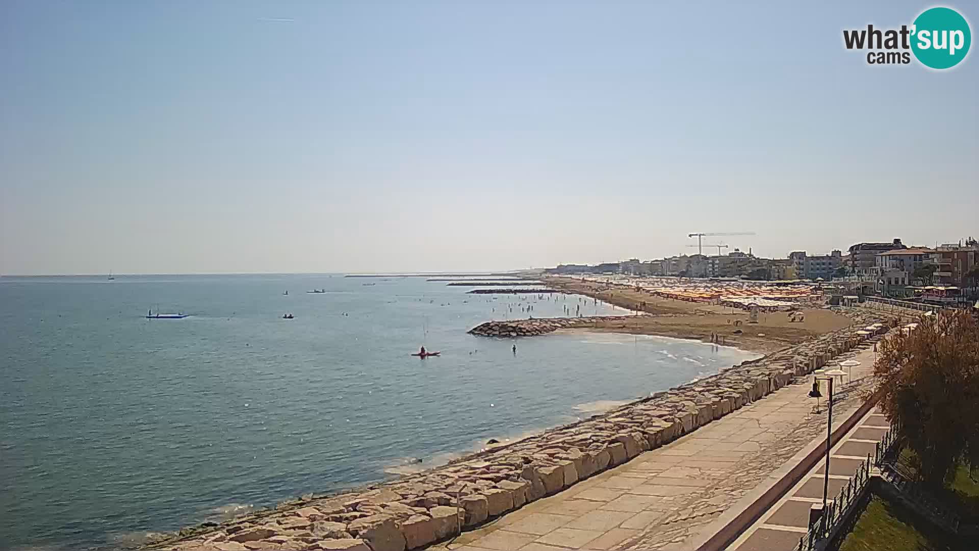 Kamera Caorle Ponente – Pogled iz “Marinai di Caorle”