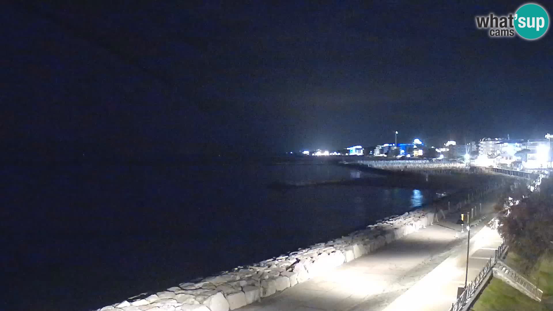Webcam Caorle Ponente – Vue depuis les Marinai di Caorle