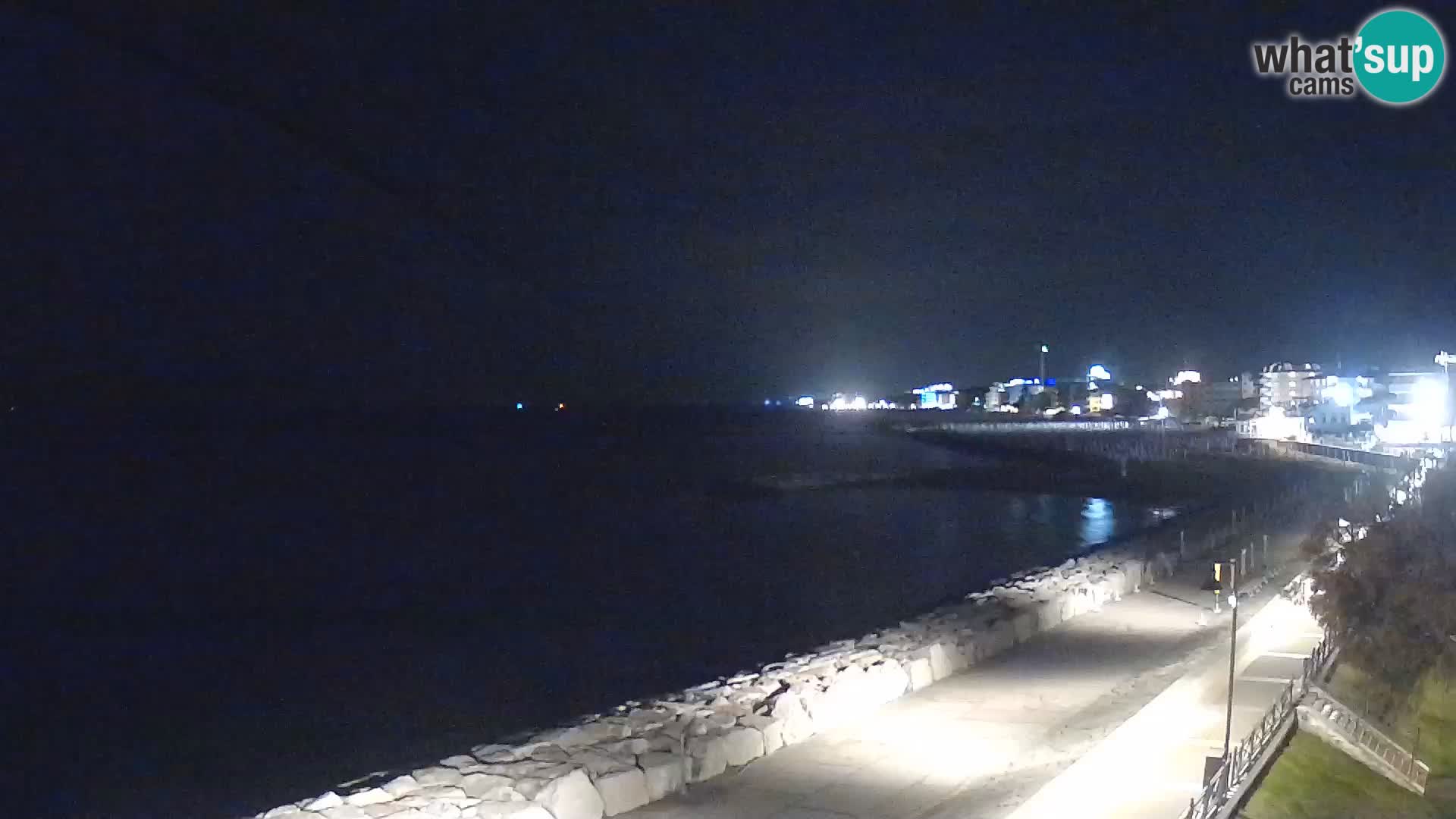 Webcam Caorle Ponente – panorama dall’ASS. Marinai di Caorle